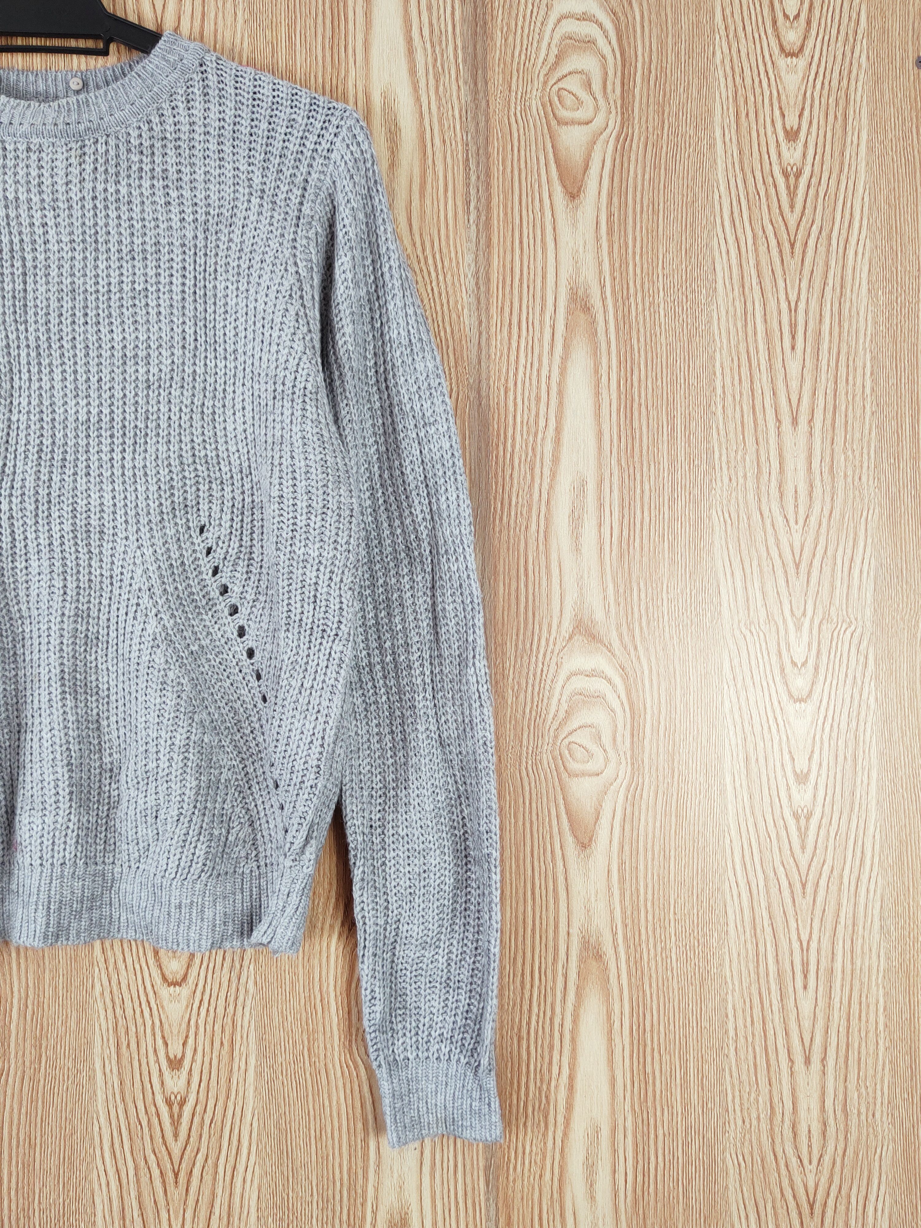 Japanese Brand × Vintage Ingni Gray Knitwear Sweatshirts #W762 Size M / US 6-8 / IT 42-44 - 5 Thumbnail