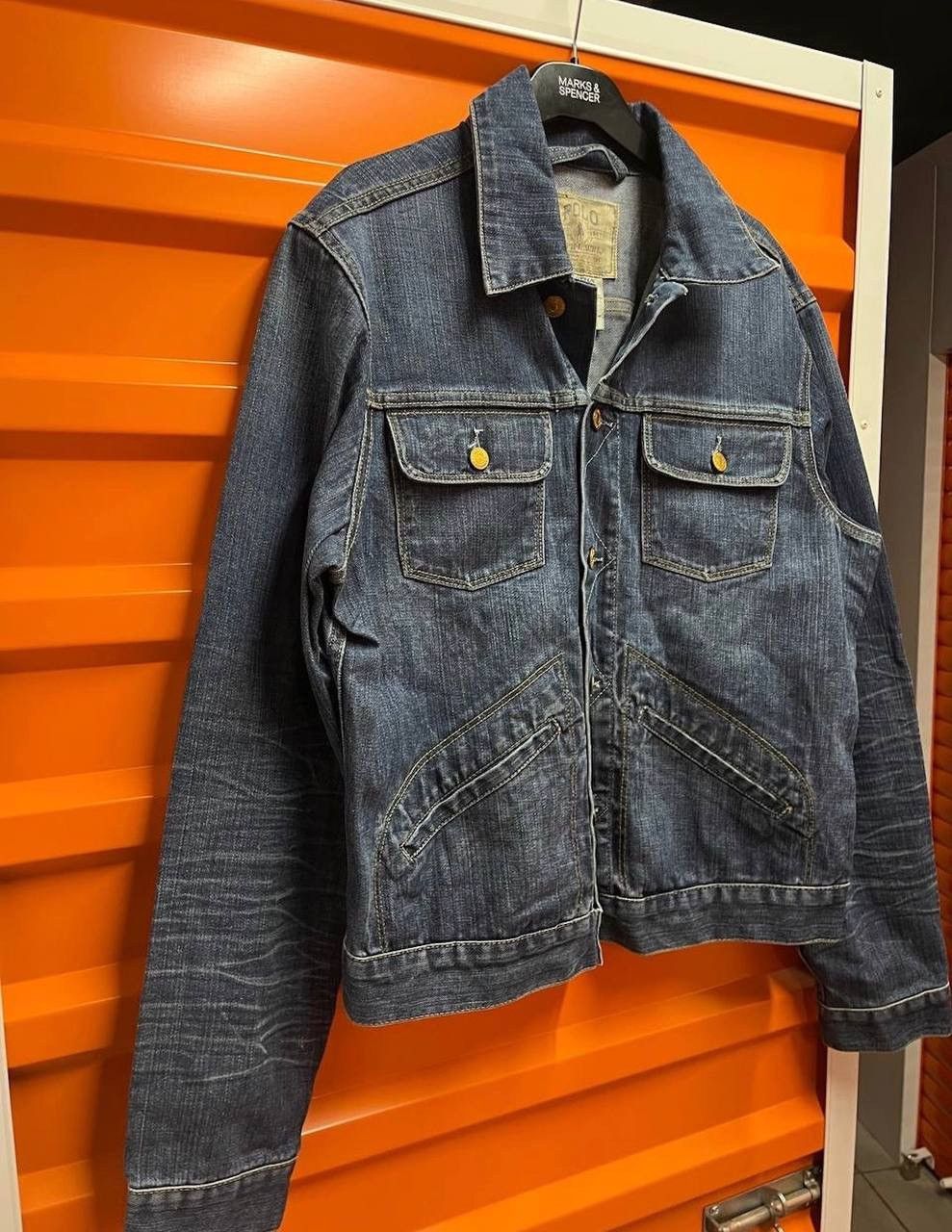 Polo Ralph Lauren 90’s Vintage POLO RALPH LAUREN Denim Jacket rare Size US M / EU 48-50 / 2 - 3 Thumbnail