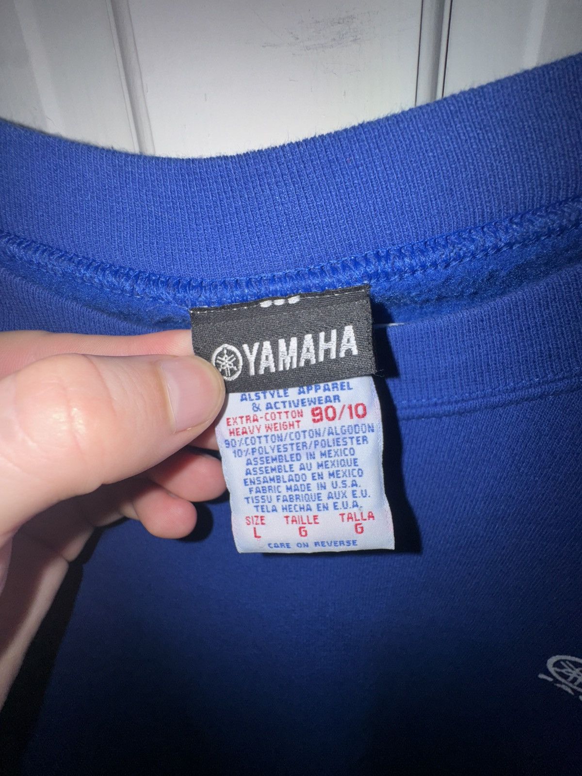 Yamaha Yamaha Factory Racing Crewneck Size US L / EU 52-54 / 3 - 3 Thumbnail