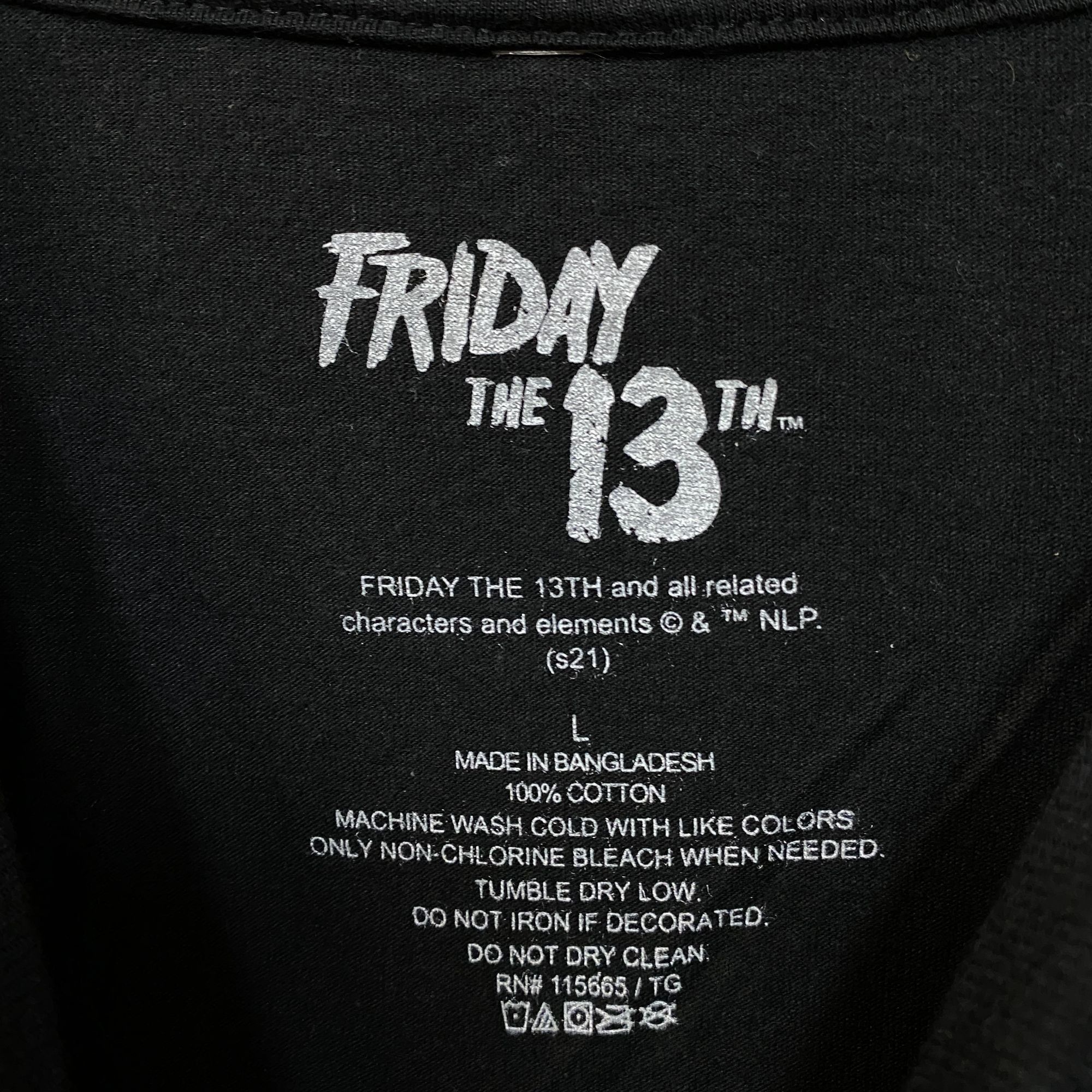 Other Friday the 13th Movie Poster Classic Slasher Film T-Shirt La Size US L / EU 52-54 / 3 - 4 Thumbnail