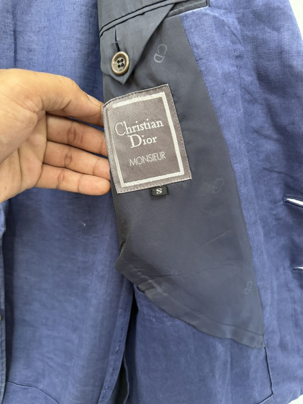 Christian Dior Monsieur × Vintage 🔥 Christian Dior Light Blazer Jacket - S Size US S / EU 44-46 / 1 - 6 Thumbnail