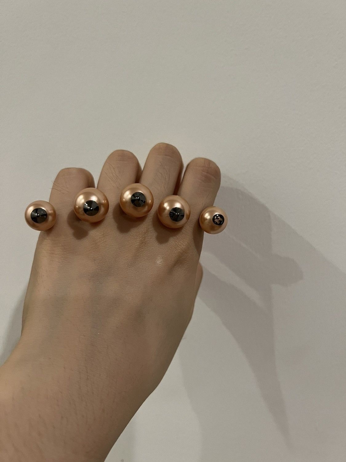 Gucci Gucci runway pearl ring Size ONE SIZE - 5 Thumbnail