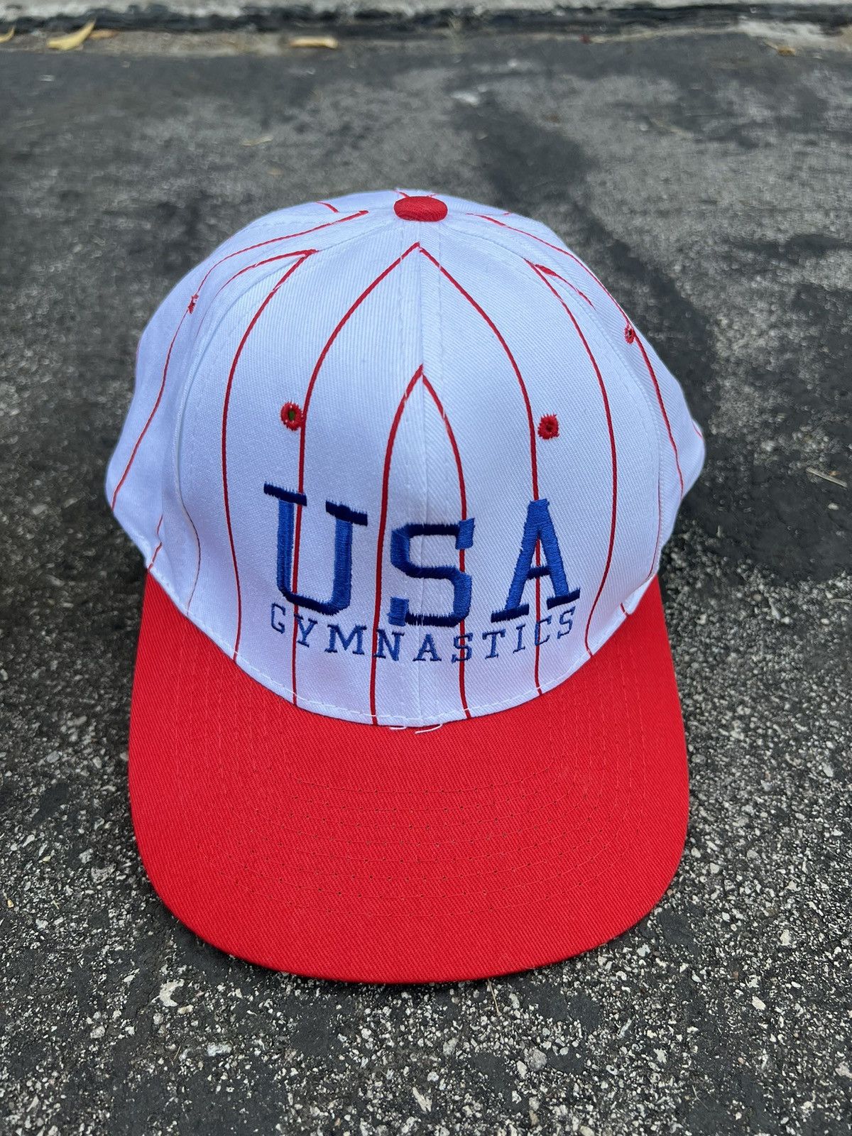 USA Olympics × Vintage Vintage USA Gymnastics Snapback Hat Size ONE SIZE - 1 Thumbnail