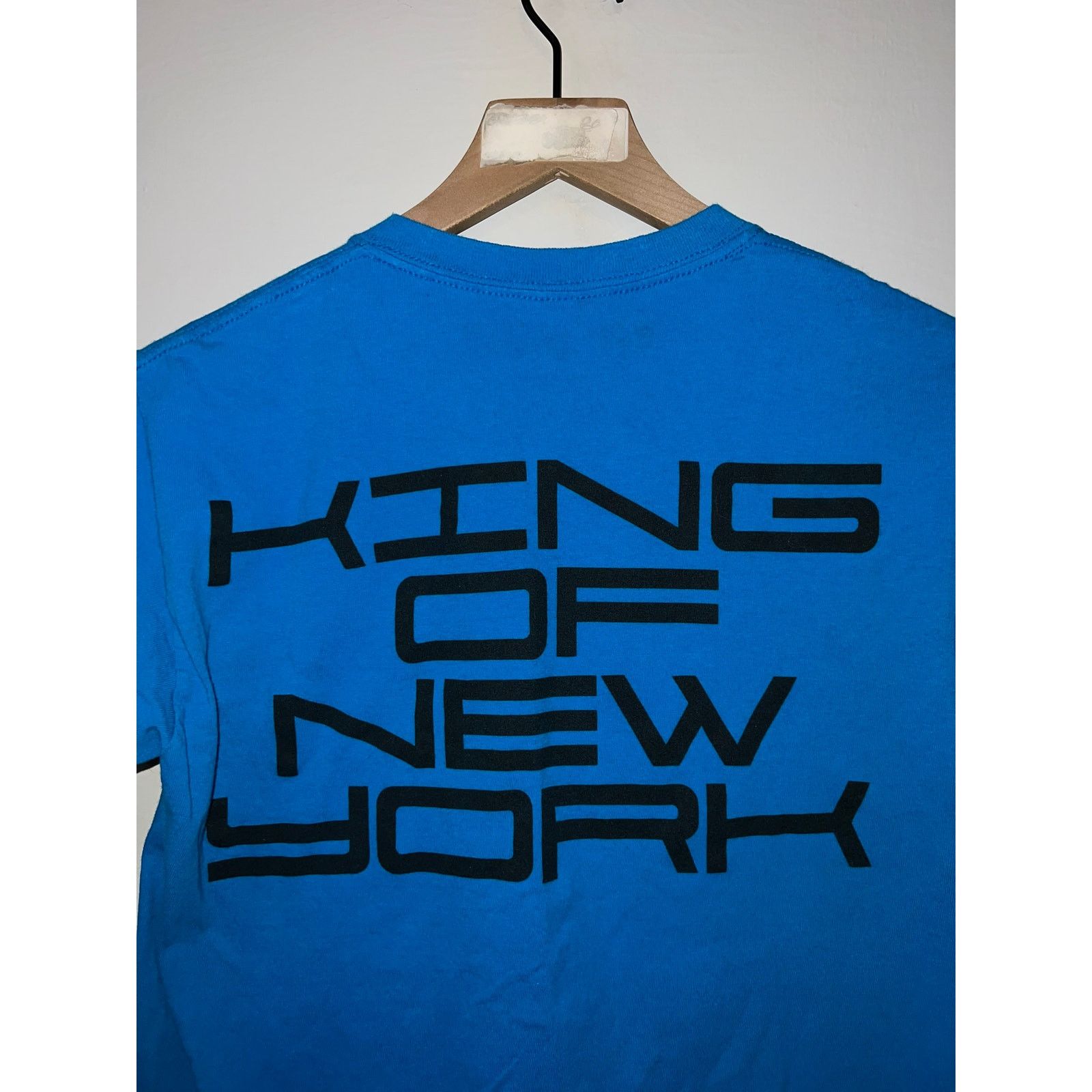 Band Tees Pop Smoke Shirt King Of New York Rap Rapper Blue Tee Small Size US S / EU 44-46 / 1 - 7 Thumbnail