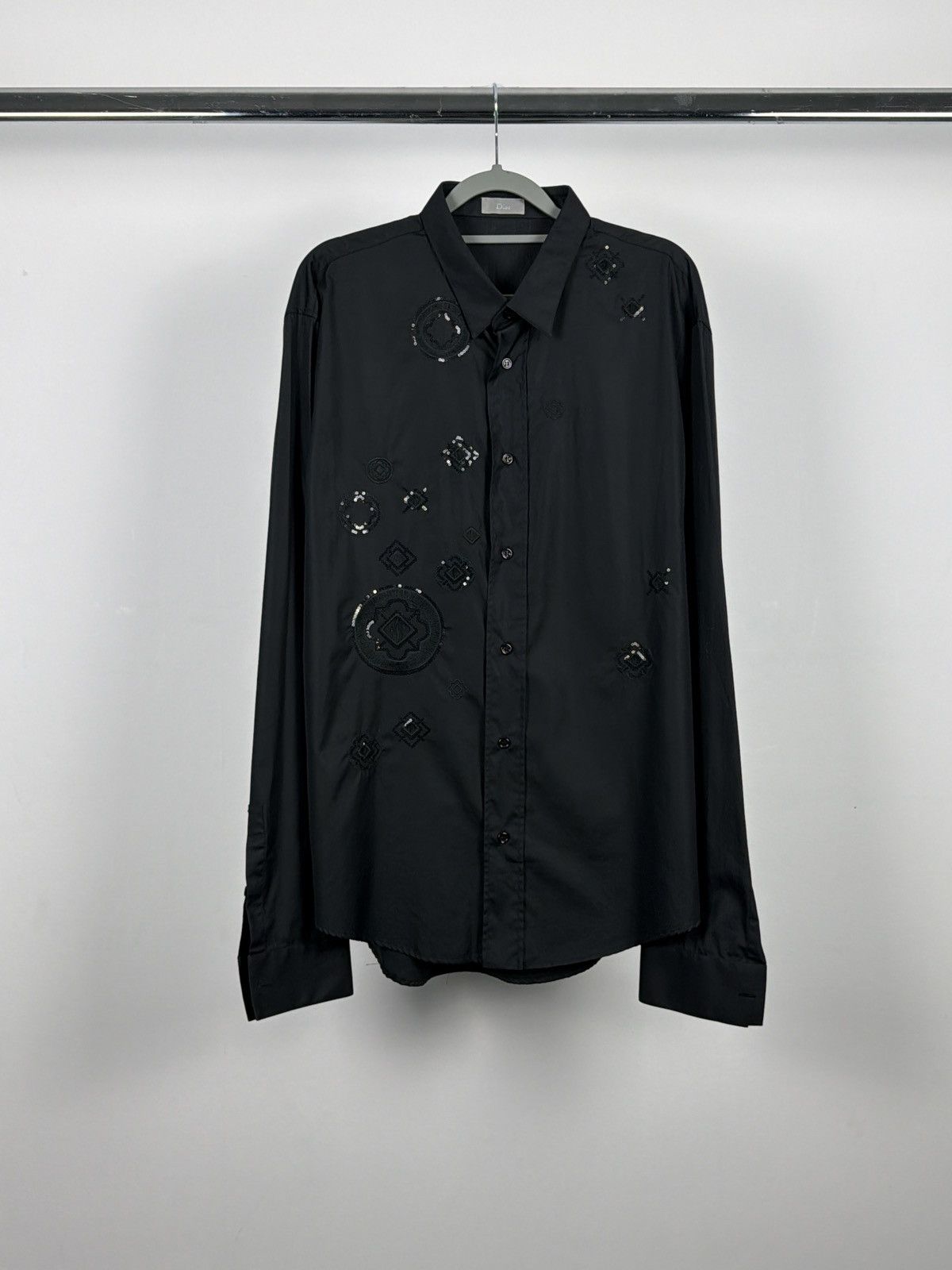 Dior × Hedi Slimane Dior Homme SS06 Face Print Shirt by Hedi