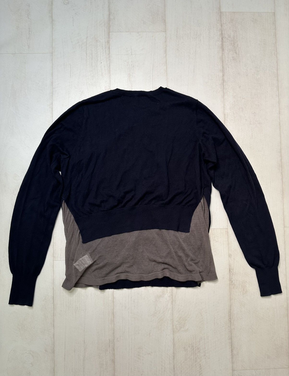 Yohji Yamamoto Yohji Yamamoto Y’s navy cardigan Size L / US 10 / IT 46 - 7 Thumbnail