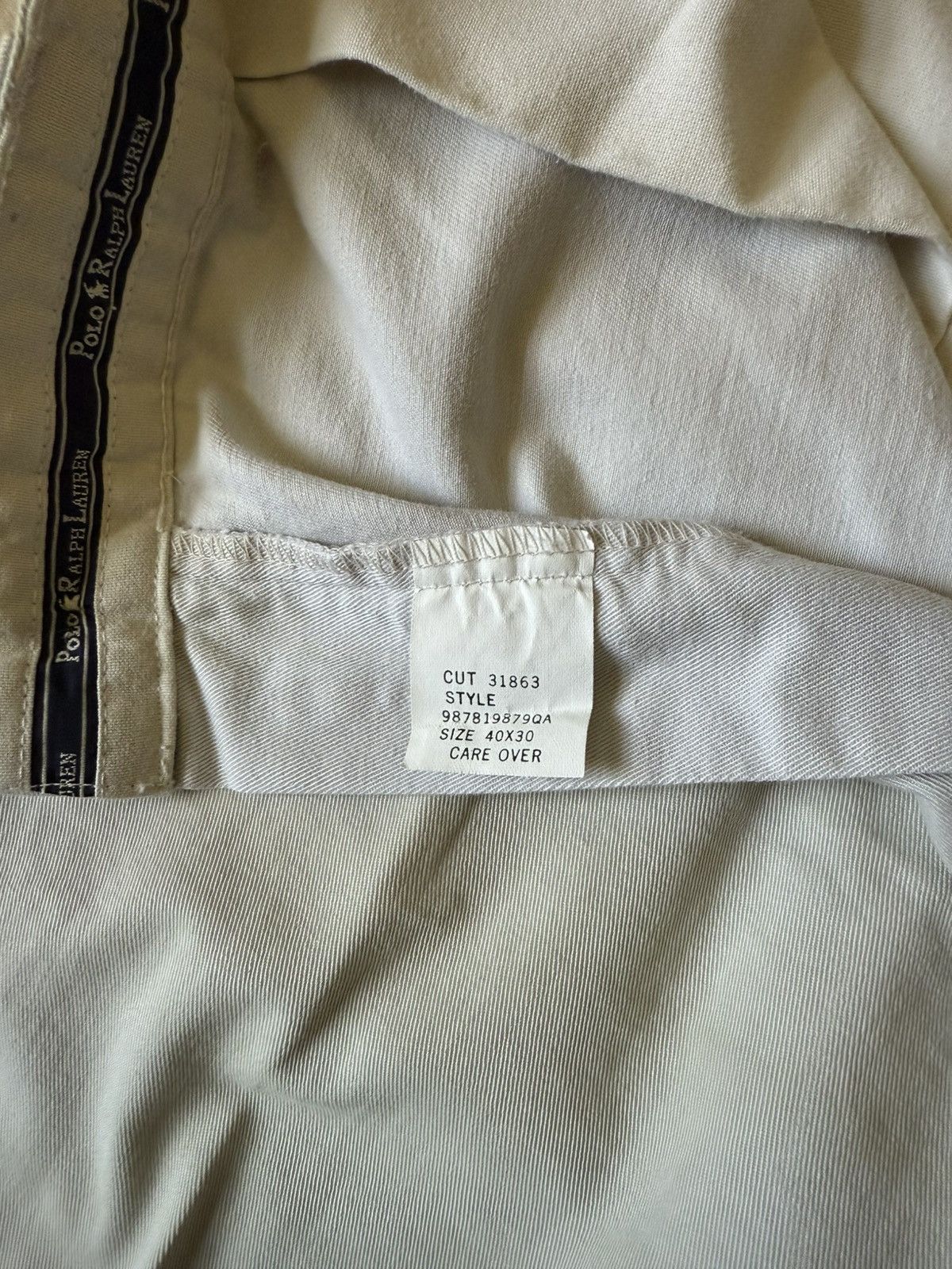 Polo Ralph Lauren Vintage 90s Polo Ralph Lauren Chino Gordon Pants Beige Size US 40 / EU 56 - 5 Thumbnail