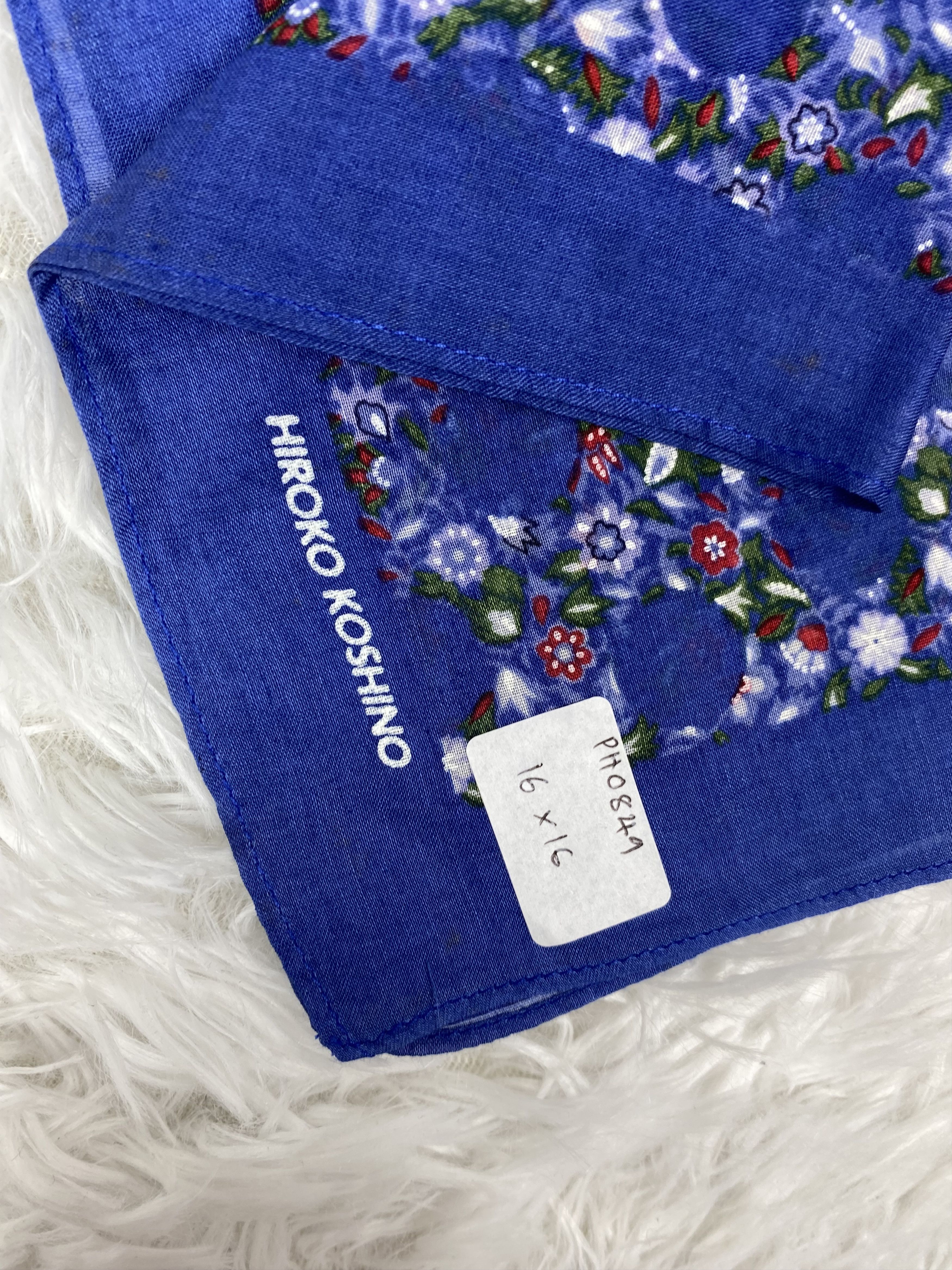 Hiroko Koshino Homme × Vintage Vintage Hiroko Koshino Handkerchief Neckerchief PH0849 Size ONE SIZE - 2 Thumbnail