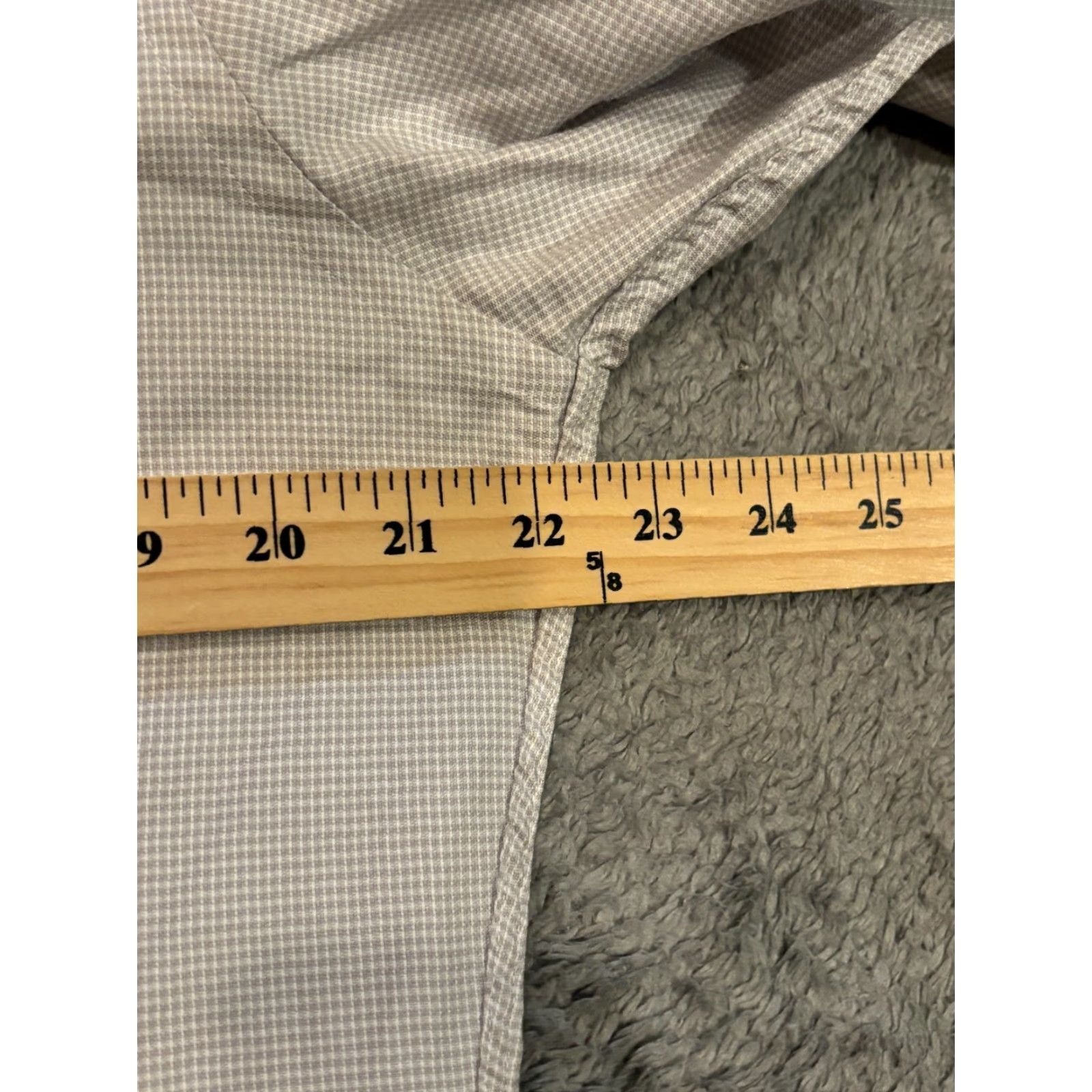 David Donahue David Donahue Shirt Mens Gray Check Trim Fit Long Sleeve Button-Up 16 34/35 Slim Casual Formal Business Workwear Women? Size US L / EU 52-54 / 3 - 4 Thumbnail