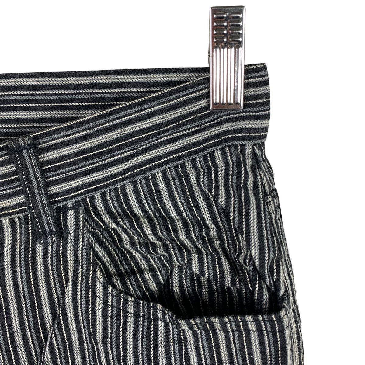 Japanese Brand DOMINGO Stripe flare denim pants Size US 28 / EU 44 - 11 Thumbnail