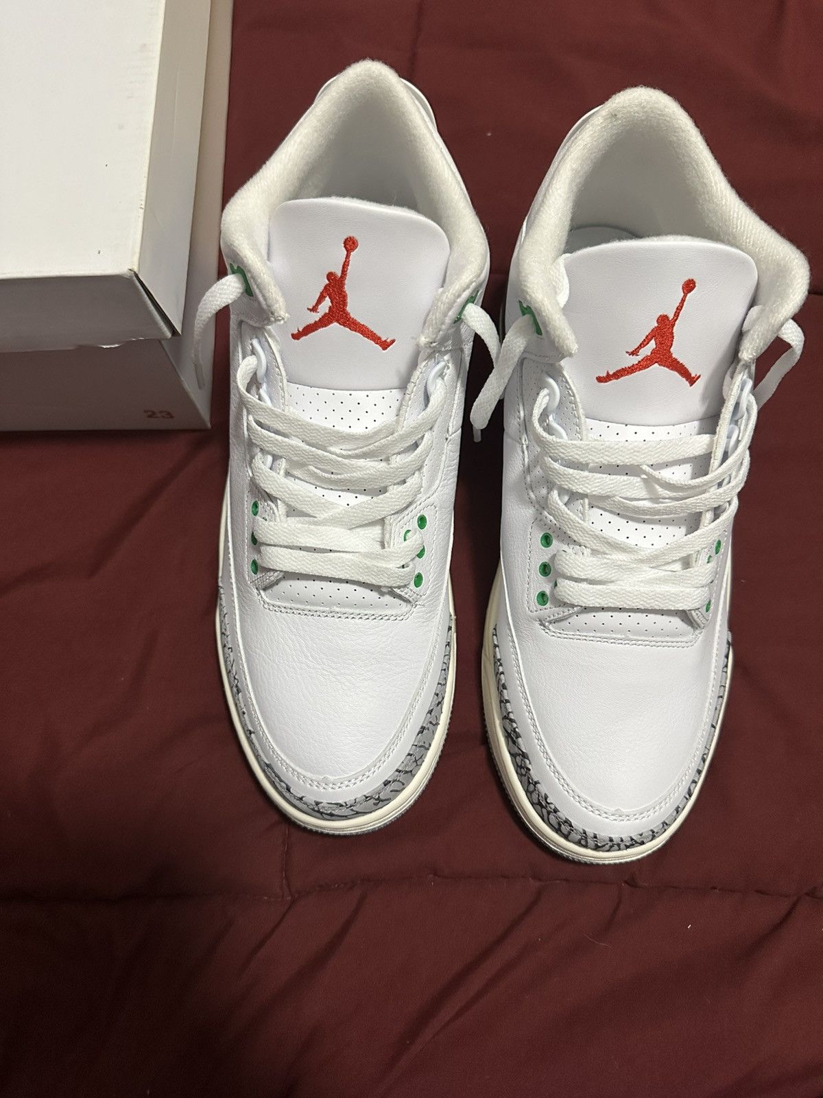 Jordan Brand Jordan 3 Lucky Green 🍀 Size US 10 / EU 43 - 1 Thumbnail