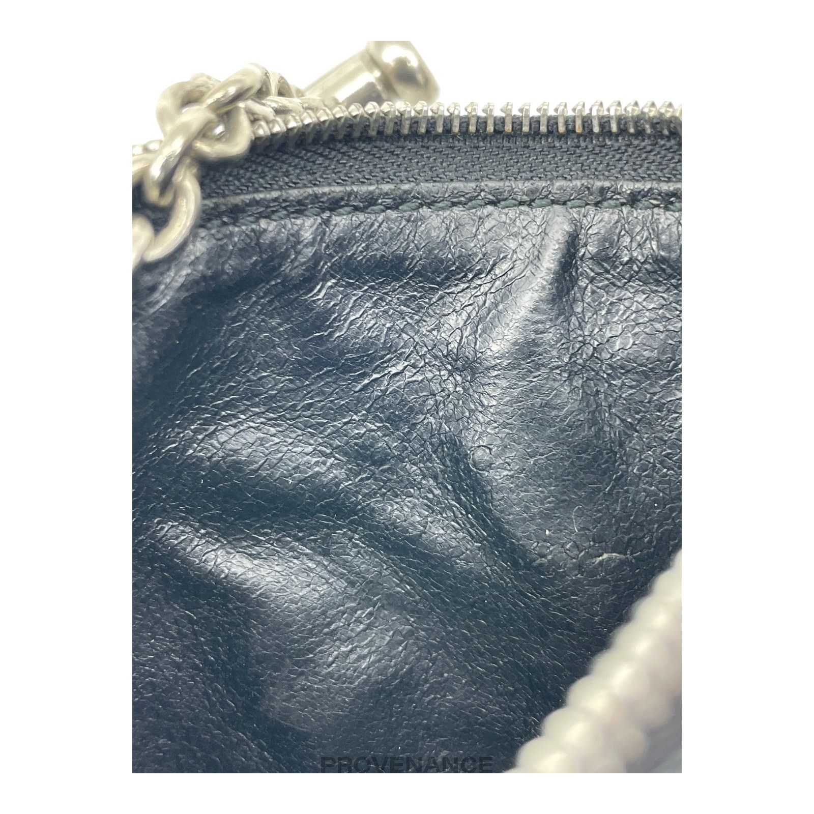 Gucci 🔴 Gucci Key Pouch Cles - Black Diamante Leather Size ONE SIZE - 6 Thumbnail