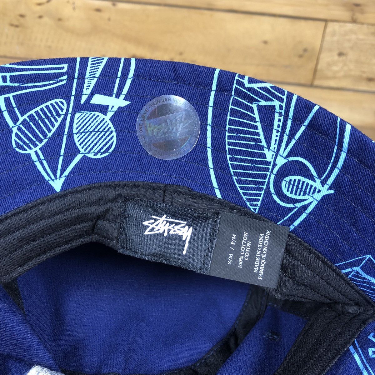 Stussy × Vintage Stussy Zulu Bucket Size ONE SIZE - 3 Thumbnail