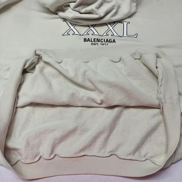 Balenciaga Balenciaga Balenciaga Men's FW22 Logo Cotton Hoodie -2507 Size US M / EU 48-50 / 2 - 9 Thumbnail