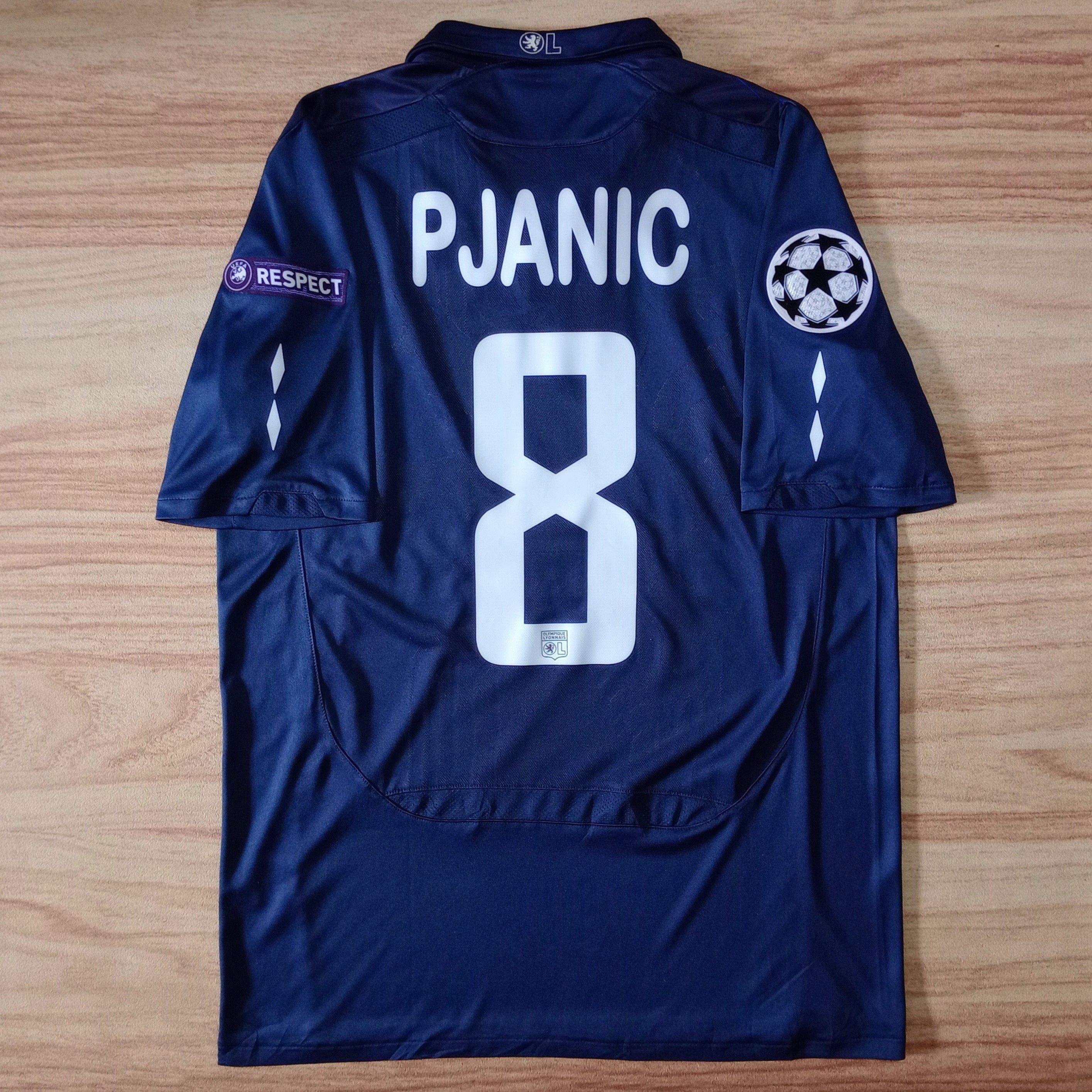 Umbro Olympique Lyon 2009-2010 Third Jersey Miralem Pjanic 8 Size US M / EU 48-50 / 2 - 2 Thumbnail