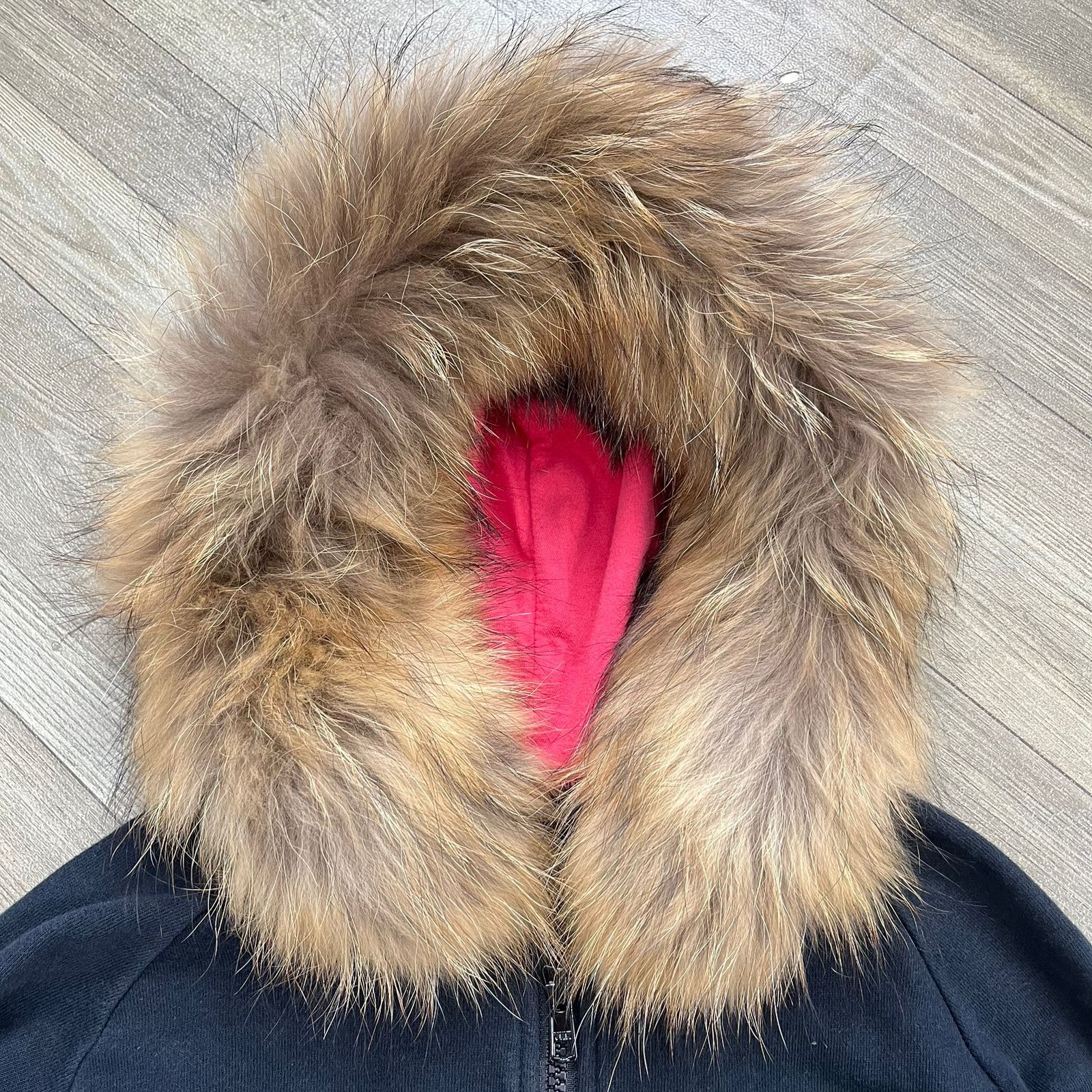 Japanese Brand 2000s Dance Style Cross Punk Gothic Lgb Zip Fur Hoodie Y2K Size US S / EU 44-46 / 1 - 3 Thumbnail