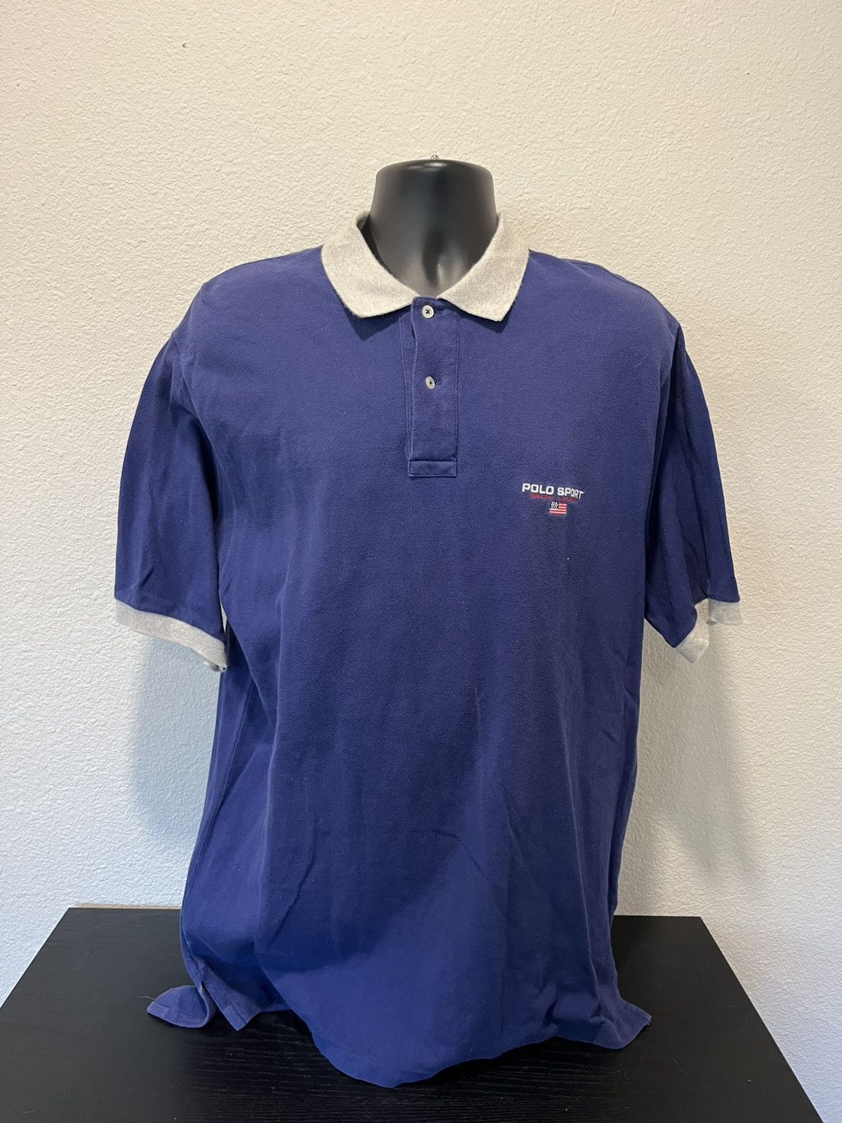 Polo Ralph Lauren × Vintage Vintage 90s polo sport shirt Size US L / EU 52-54 / 3 - 1 Thumbnail