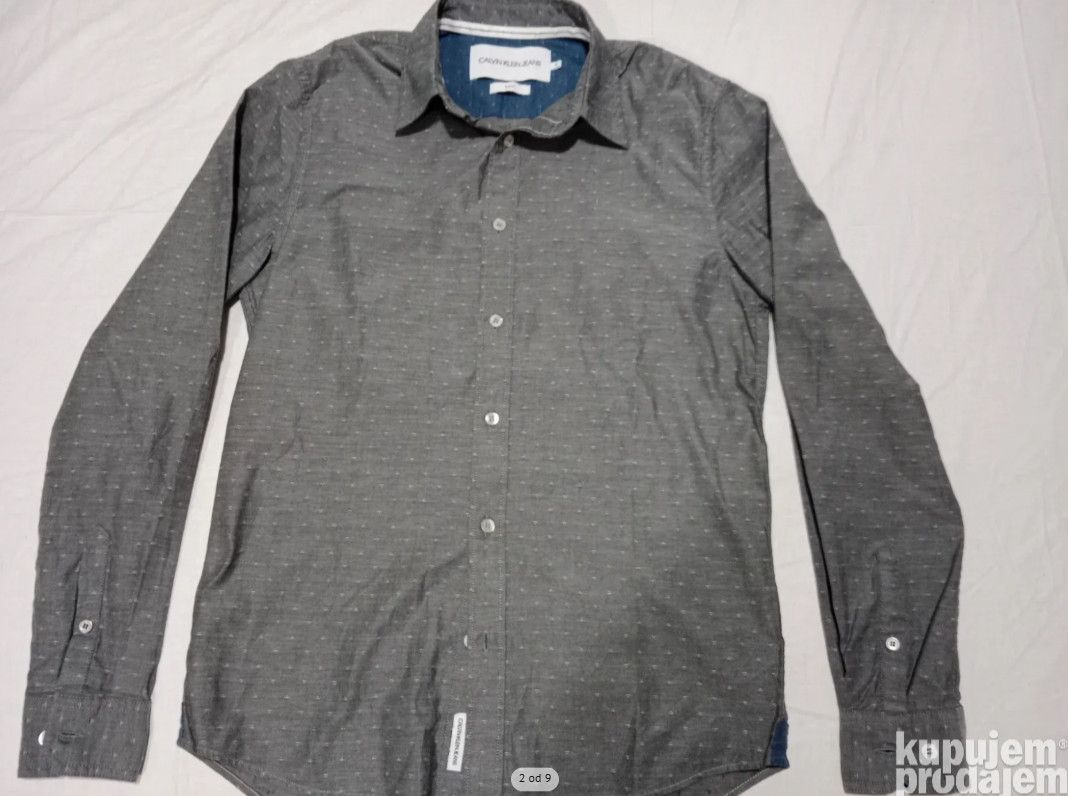 Calvin Klein CALVIN KLEIN ORIGINAL MEN SHIRT Size US M / EU 48-50 / 2 - 2 Thumbnail
