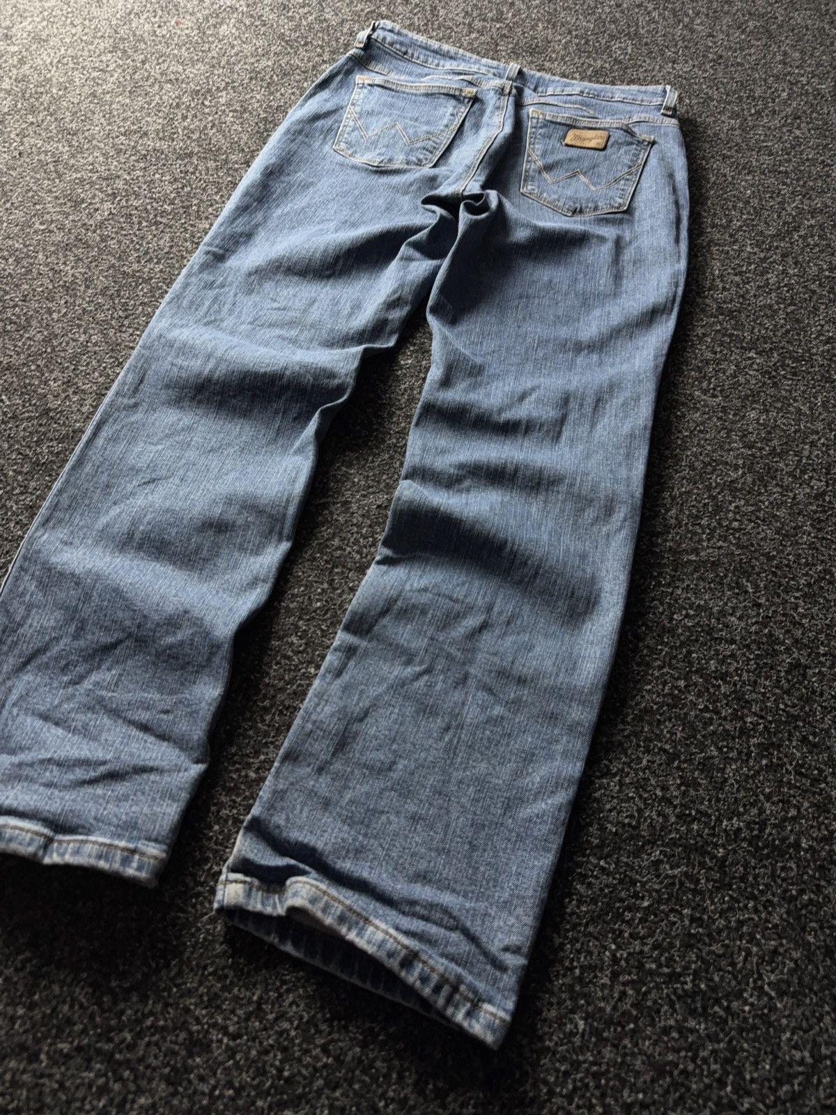 Wrangler Vintage Western Wrangler Straight Leg Jeans Denim Pants Size 31" - 11 Thumbnail