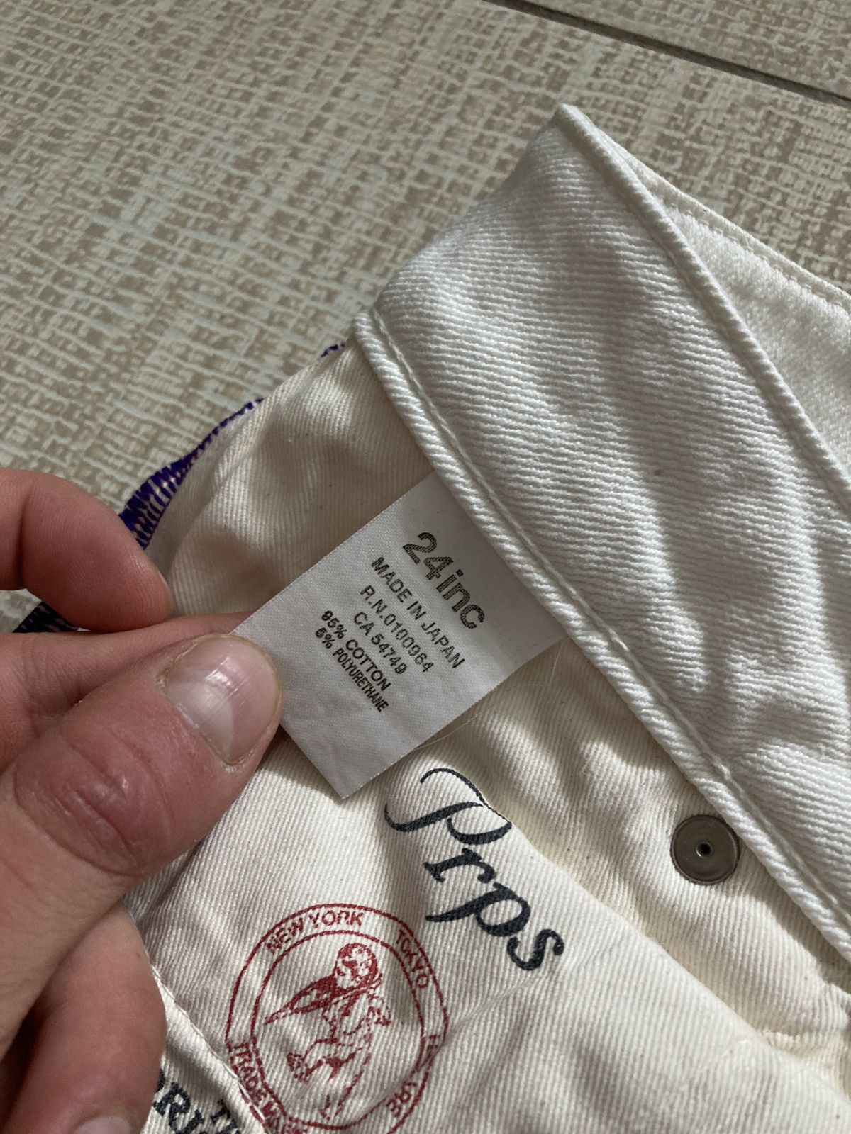 Prps JAPANESE WHITE SKINNIES Size US 26 / EU 42 - 7 Thumbnail