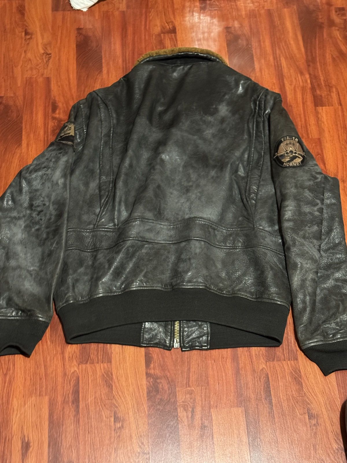 Schott Vintage Schott Wings of Gold G-1 Flight Jacket Brown Size L Size US L / EU 52-54 / 3 - 3 Thumbnail
