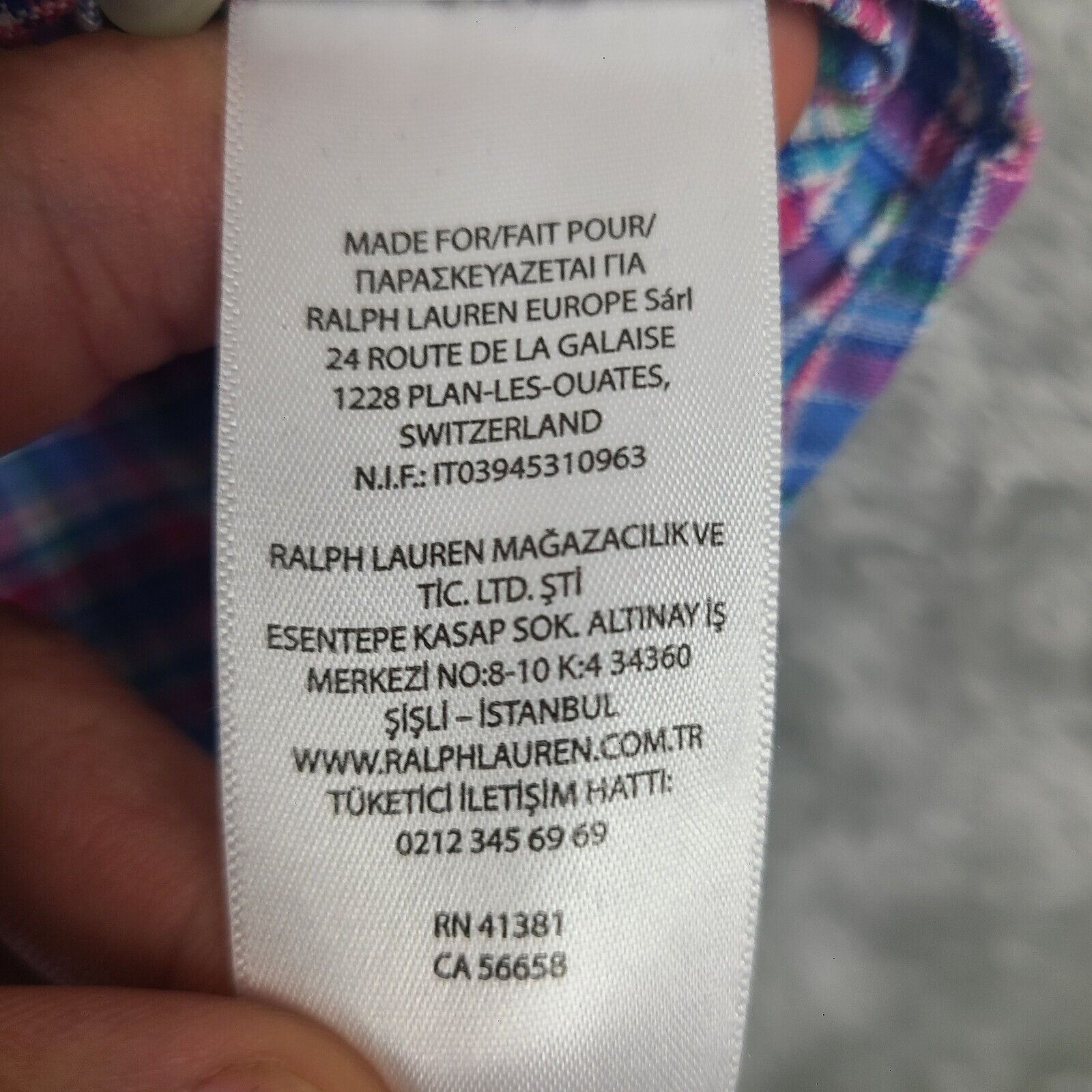Polo Ralph Lauren Ralph Lauren Pastel Plaid Long Sleeve Button Down Shirt, Men Size US M / EU 48-50 / 2 - 5 Thumbnail