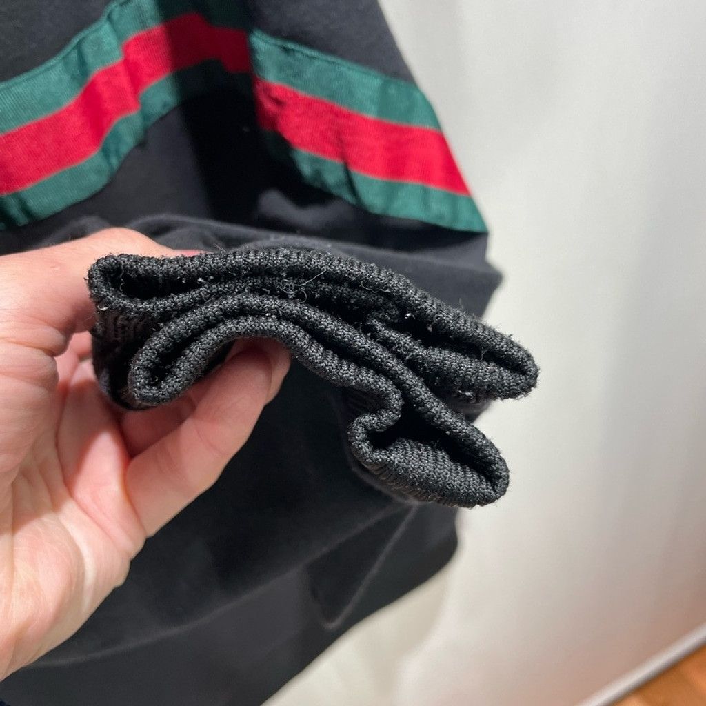 Le 31 Le 31 par Simons GG Style Striped Trim Black Hoodie Size S Size US S / EU 44-46 / 1 - 4 Thumbnail