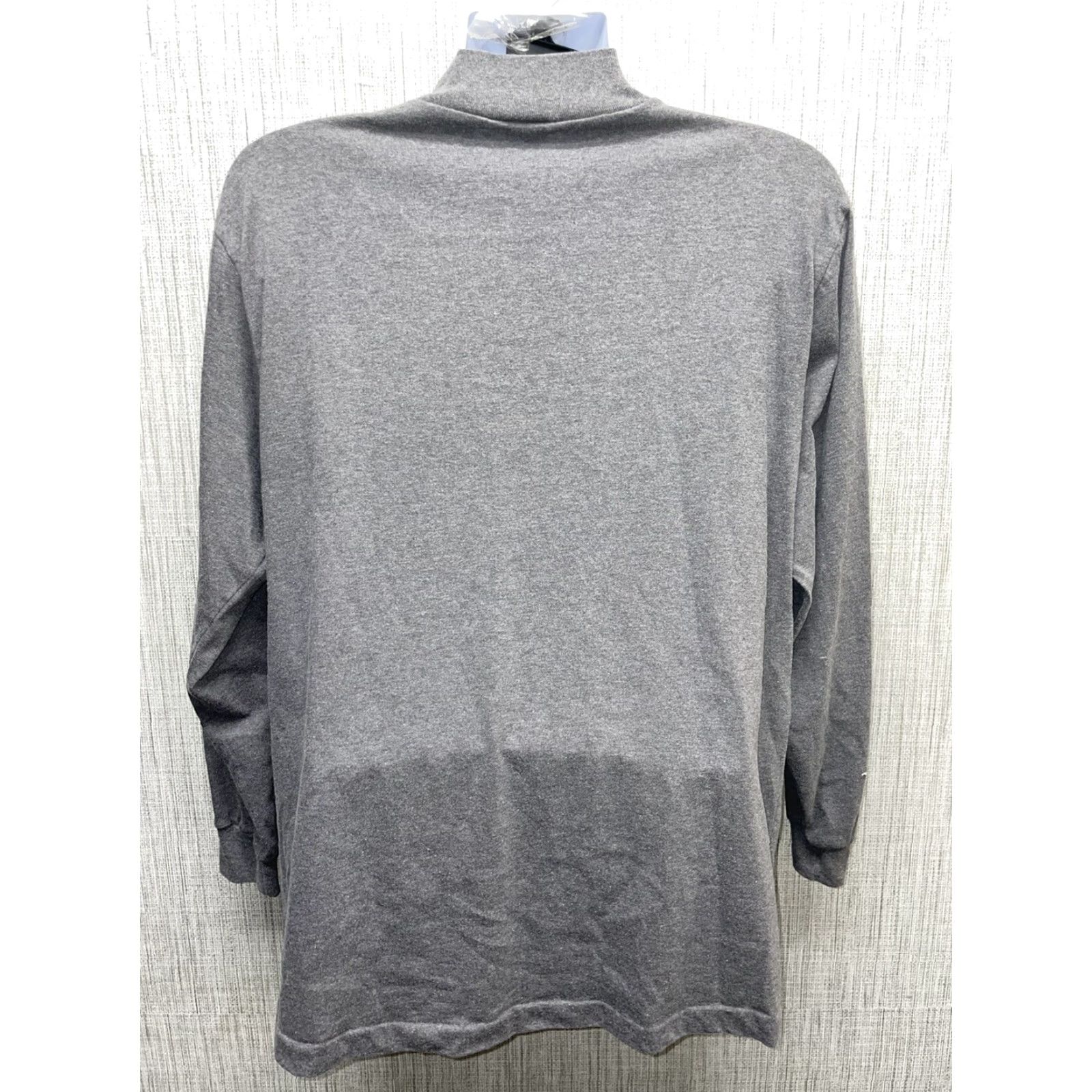 Jerzees VINTAGE Jerzees Turtleneck Shirt Made In USA Mens XL Gray Size US XL / EU 56 / 4 - 4 Thumbnail