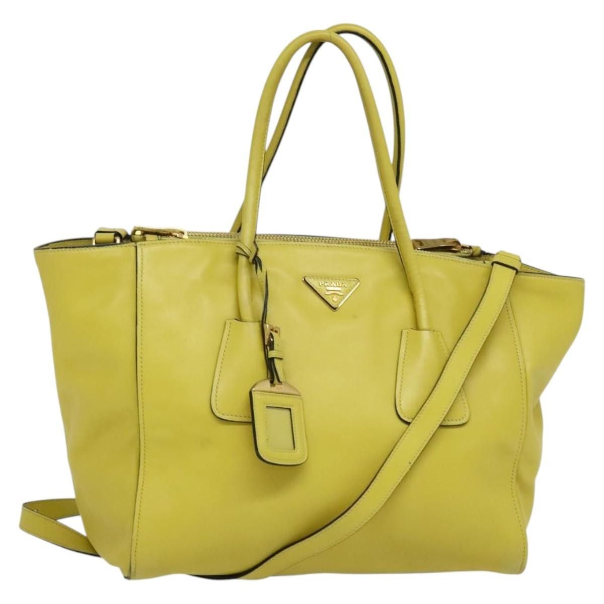 Prada Prada Concept Double Zip Tote Calfskin Size ONE SIZE - 1 Thumbnail