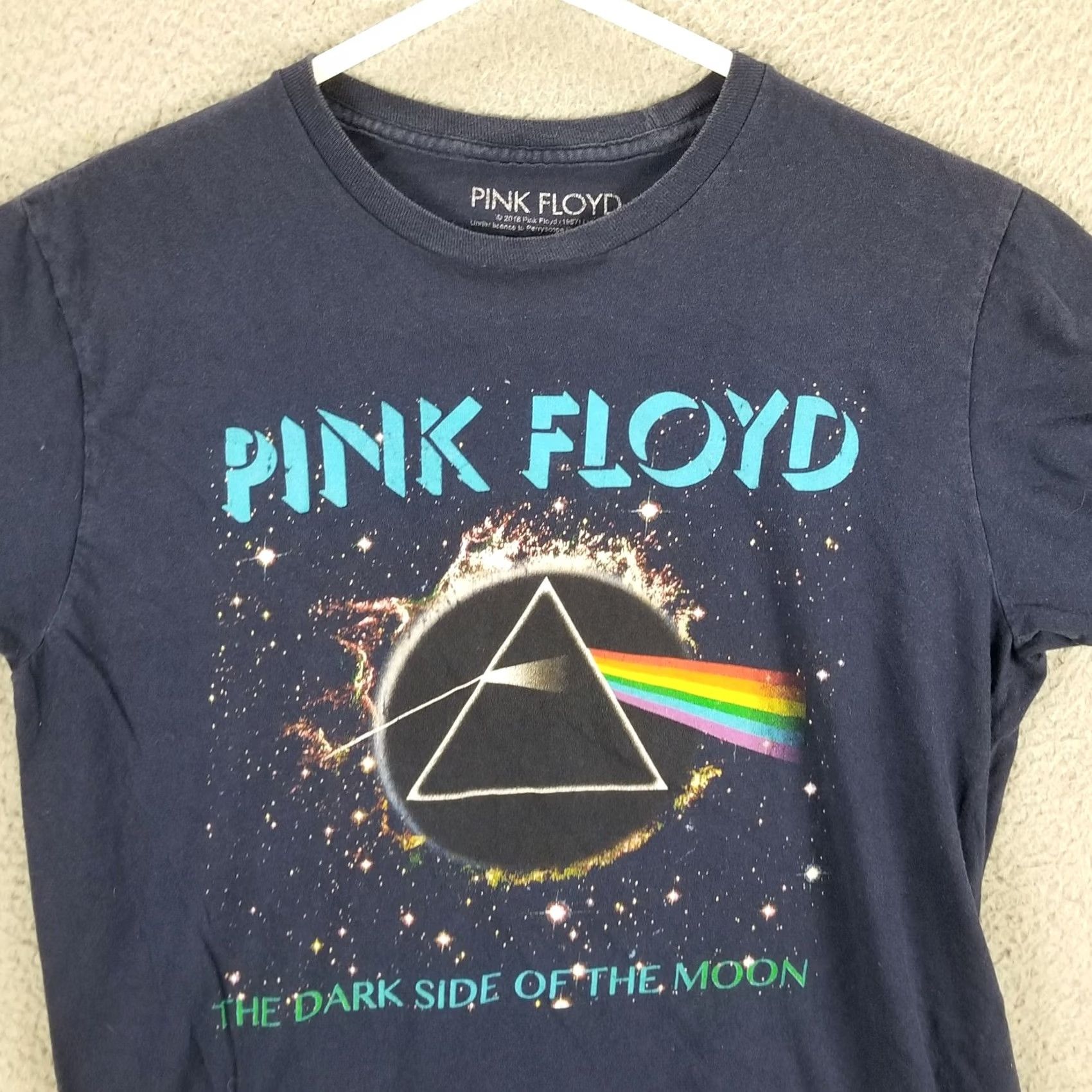 Vintage Pink Floyd T Shirt Ladies Medium Dark Side Of The Moon Band Tee Shirt 2018 Size US M / EU 48-50 / 2 - 2 Thumbnail