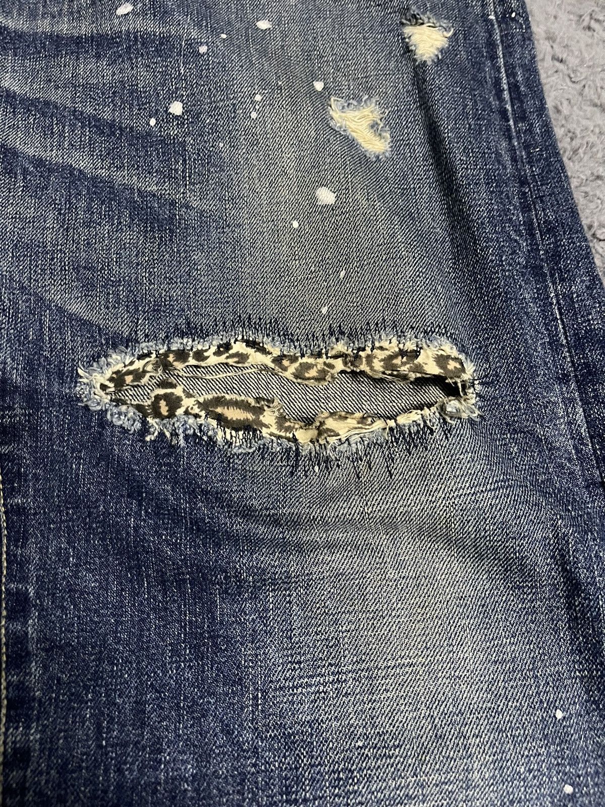 Stussy × Vintage Stussy 5TH Anniversary Jeans Size US 32 / EU 48 - 5 Thumbnail