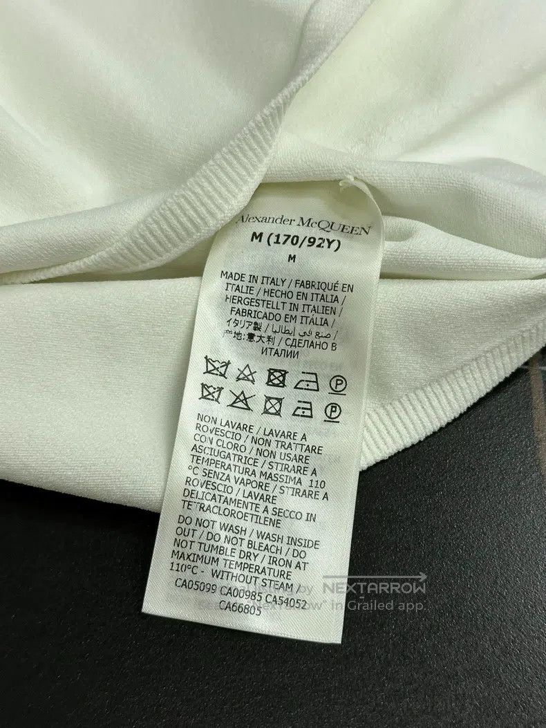 Alexander McQueen Alexander Mcqueen White short sleeves Size M / US 6-8 / IT 42-44 - 4 Thumbnail