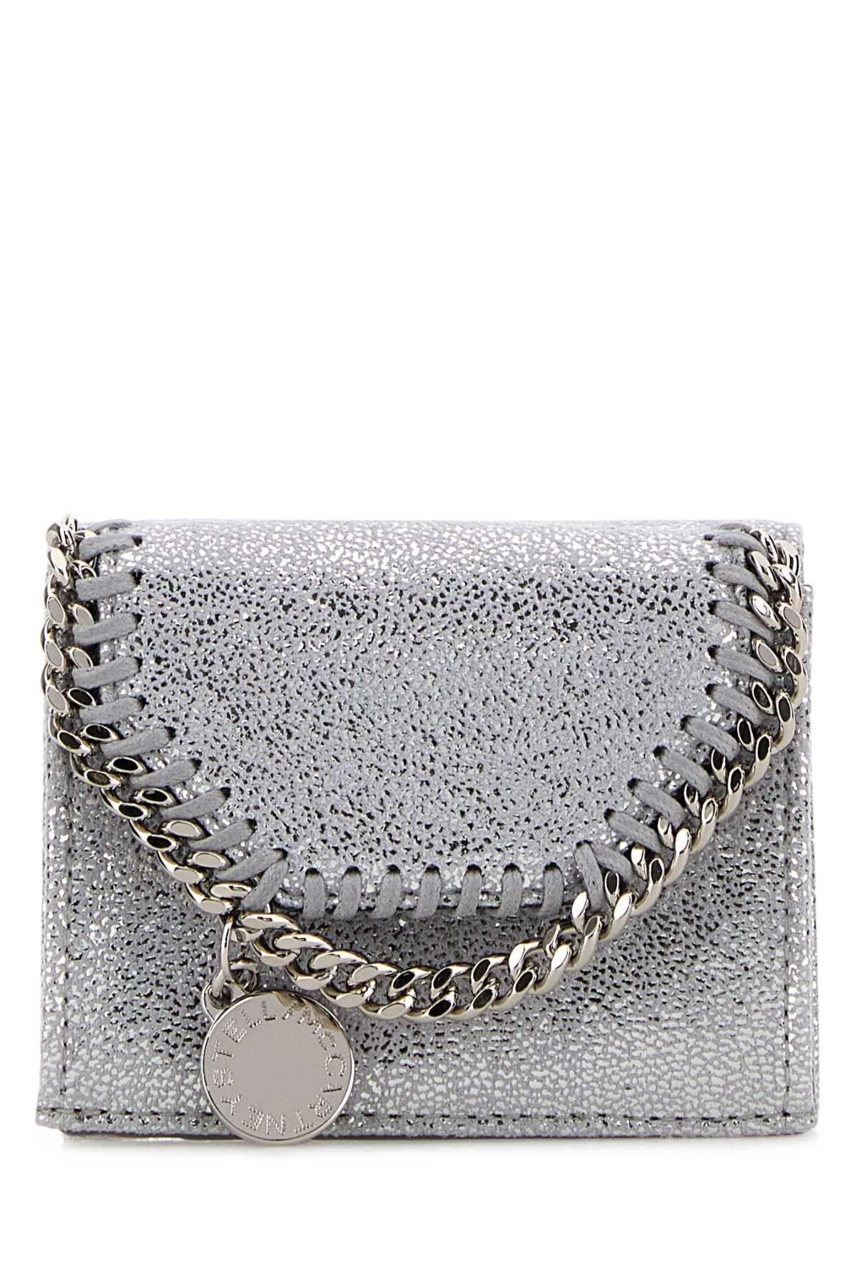 Stella McCartney Silver Shaggy Deer Falabella Wallet Size ONE SIZE - 1 Thumbnail