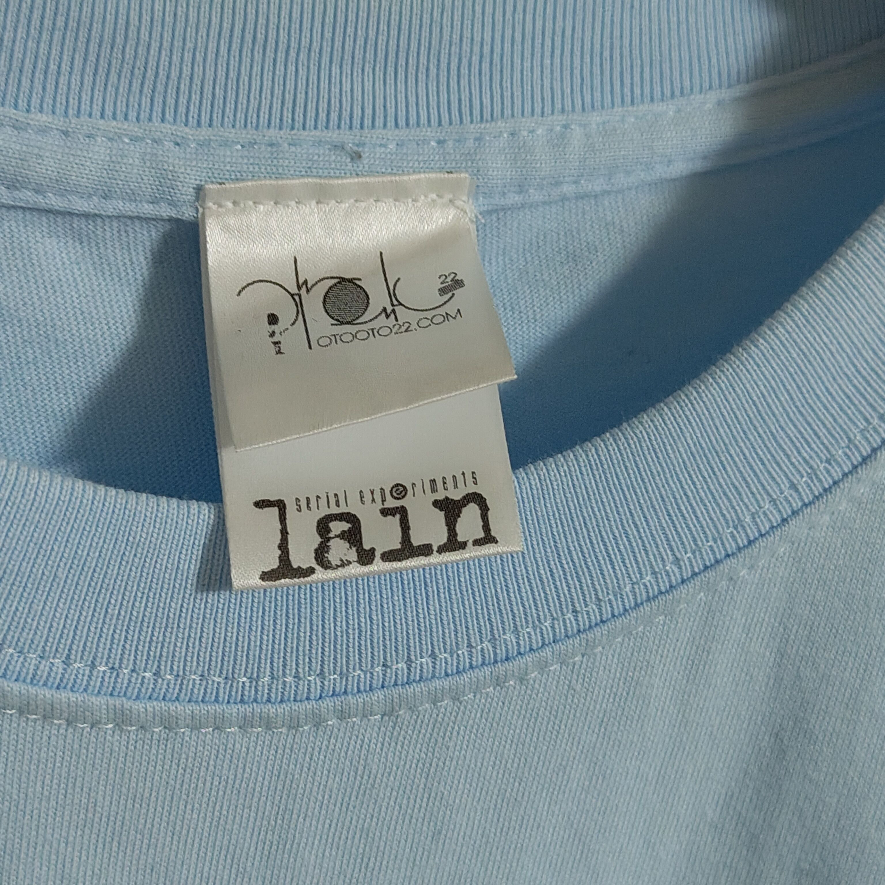 Anime × Japanese Brand serial experiments lain × otooto22 Size US L / EU 52-54 / 3 - 6 Thumbnail