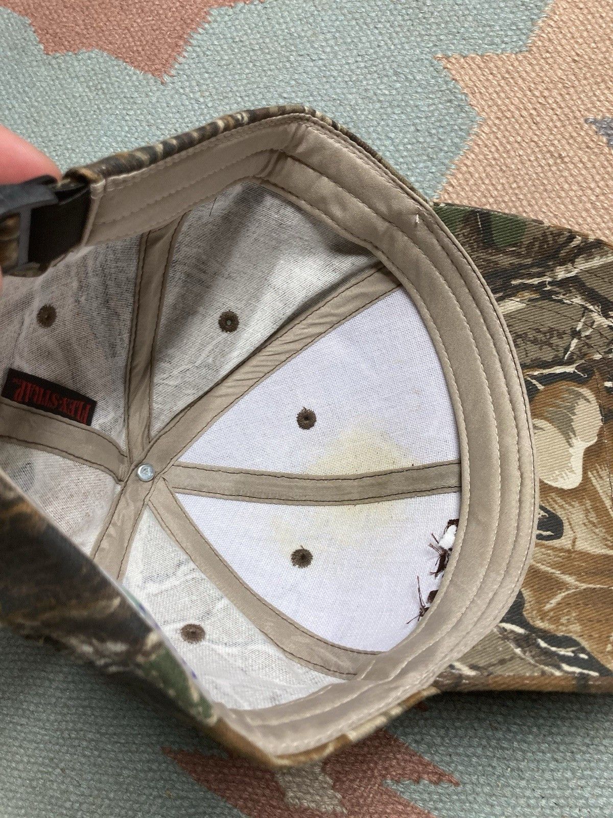 Vintage Vtg strapback hat camo realtree advantage NWOT camouflage Size ONE SIZE - 7 Thumbnail