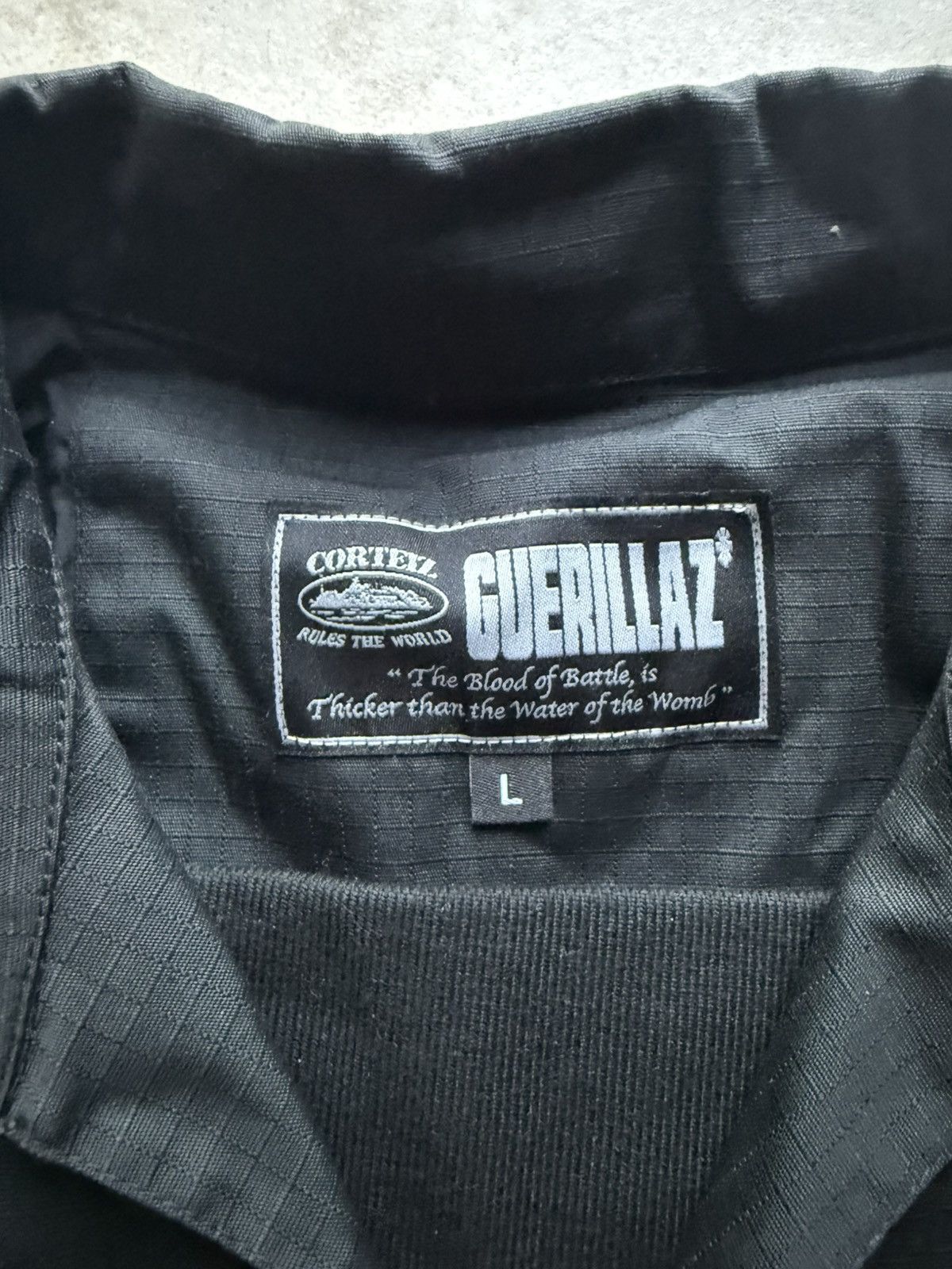 Corteiz CORTEIZ GUERILLAZ DRILLTOP Size US L / EU 52-54 / 3 - 2 Thumbnail