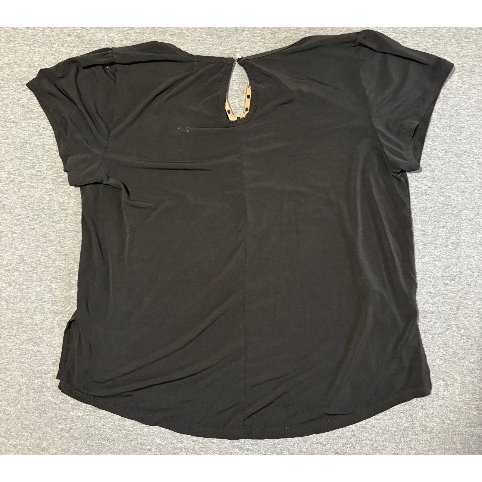 Other Blue Mood | Women's Black Blouse | Large Size L / US 10 / IT 46 - 2 Thumbnail