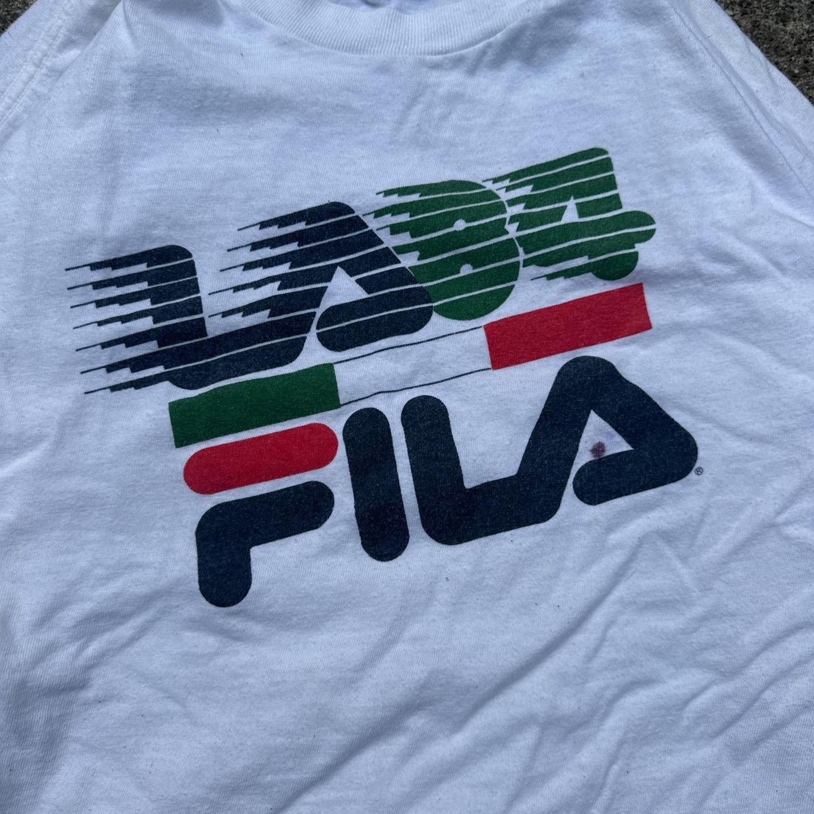 Fila Vintage Fila 1984 LA Long Sleeve Shirt – Size Large Size US L / EU 52-54 / 3 - 3 Thumbnail