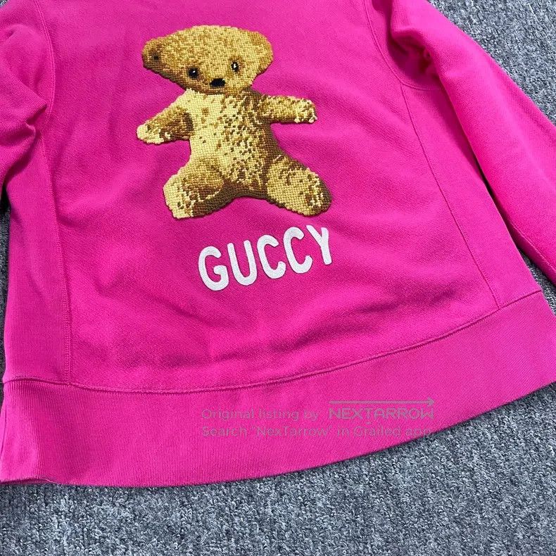 Gucci Gucci Little Bear makes old sweatshirts Size S / US 4 / IT 40 - 8 Thumbnail