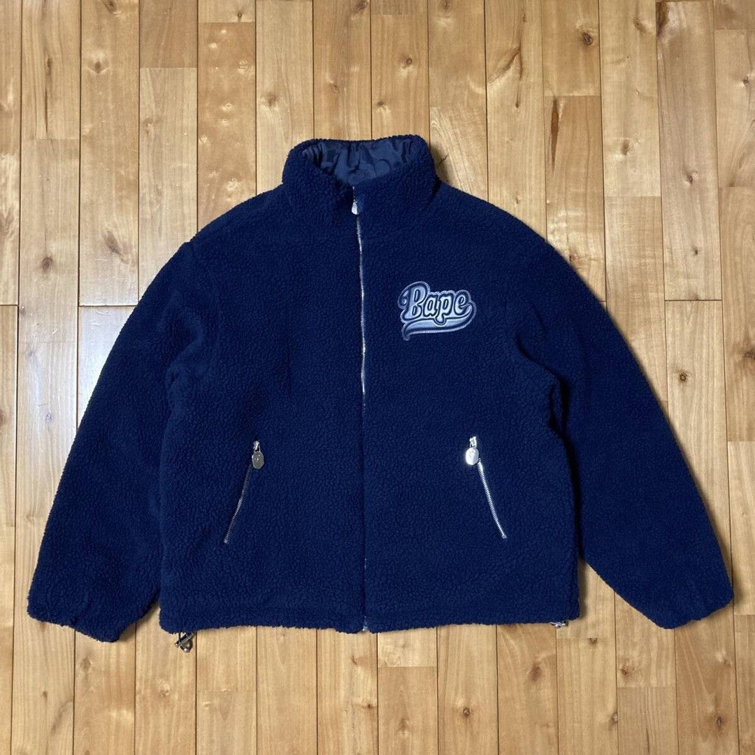 Bape 🔥Reversible🔥 BAPE CAMO Boa Fleece Jacket a bathing ape Size US M / EU 48-50 / 2 - 2 Thumbnail
