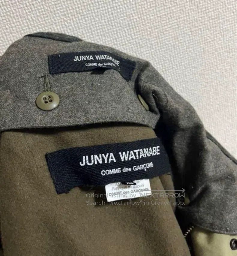 Junya Watanabe Junya Watanabe Military Style Mohair Coat Size XS / US 0-2 / IT 36-38 - 6 Thumbnail
