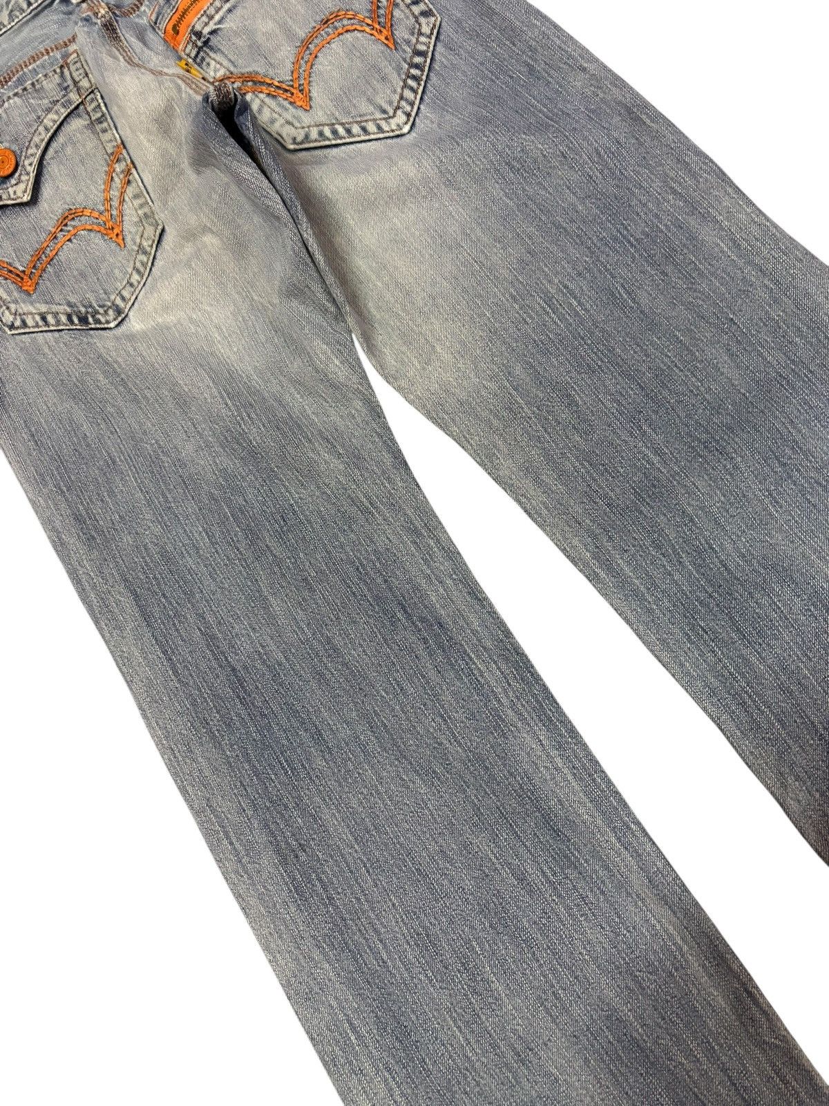 Edwin Vtg Edwin XV Japan 403 Distressed Jeans Size US 30 / EU 46 - 7 Thumbnail