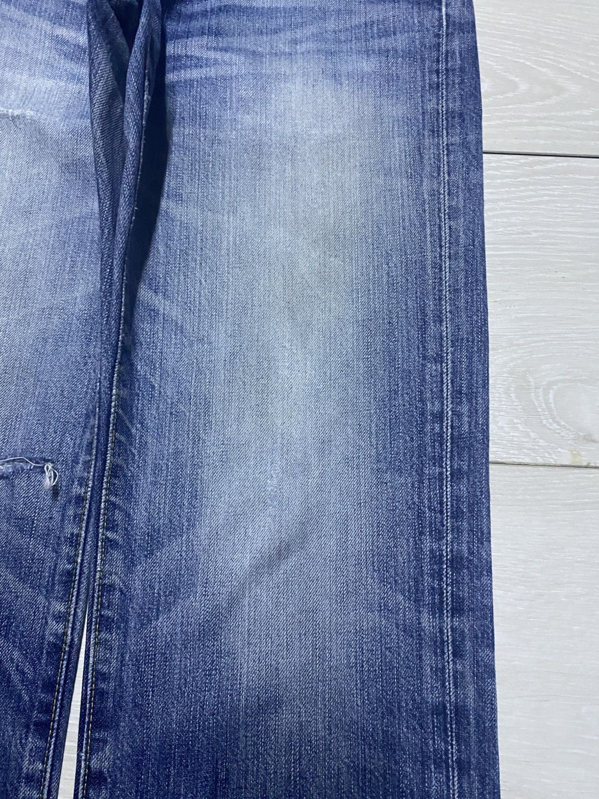 Uniqlo Vintage Japanese Uniqlo UJ S002 Faded Straight Jeans Size US 29 - 8 Thumbnail