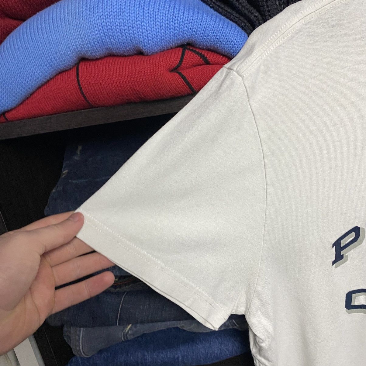 Polo Ralph Lauren Vintage Polo Ralph Lauren Jeans big logo y2k opium tee sizeL Size US L / EU 52-54 / 3 - 7 Thumbnail