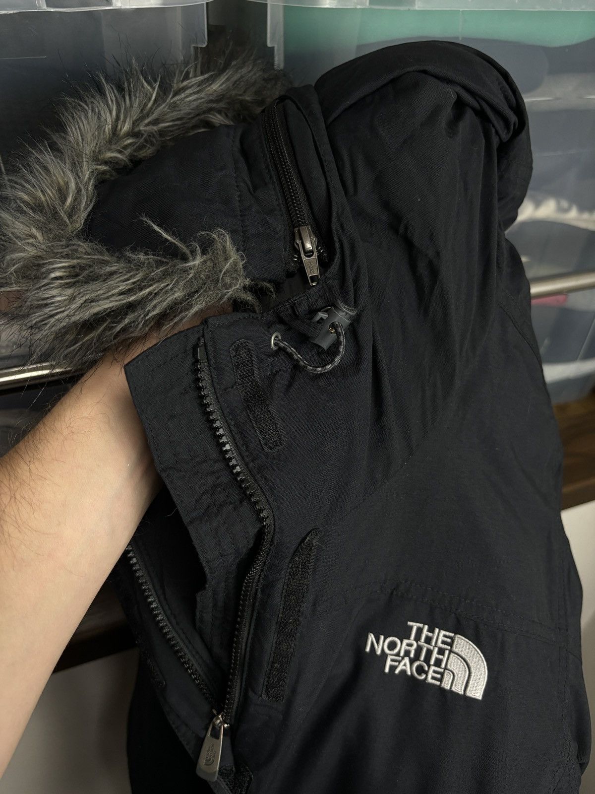 The North Face The North Face 550 Down Bleted Outdoor Jacket Gorpcore Size L / US 10 / IT 46 - 13 Thumbnail