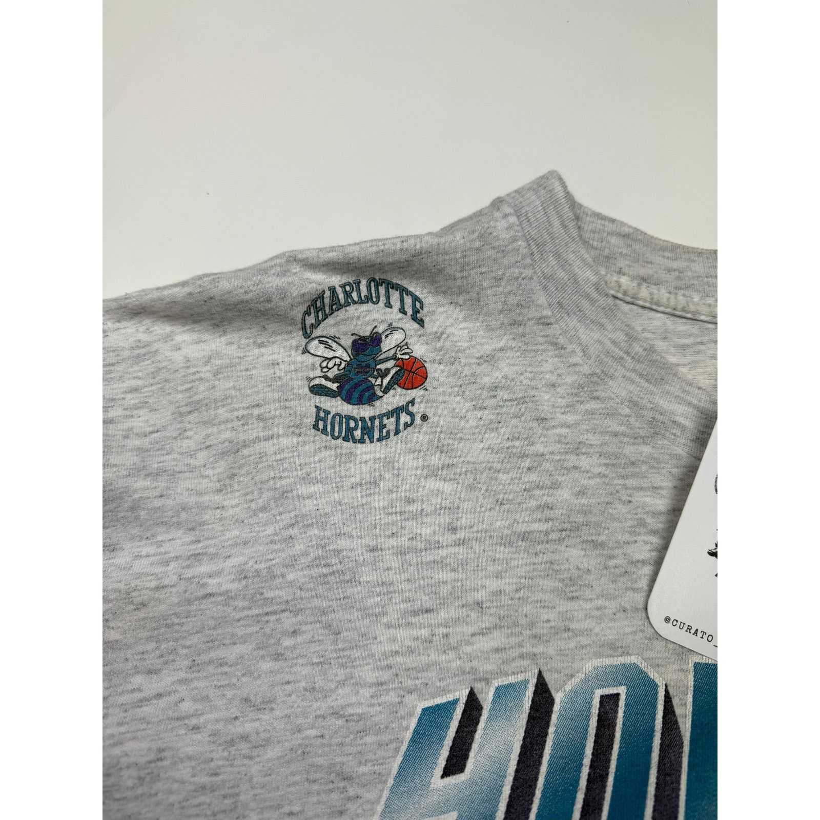 Vintage Vintage 90s Alonzo Mourning #33 Chrolette Hornets Salem XL Size US XL / EU 56 / 4 - 4 Thumbnail