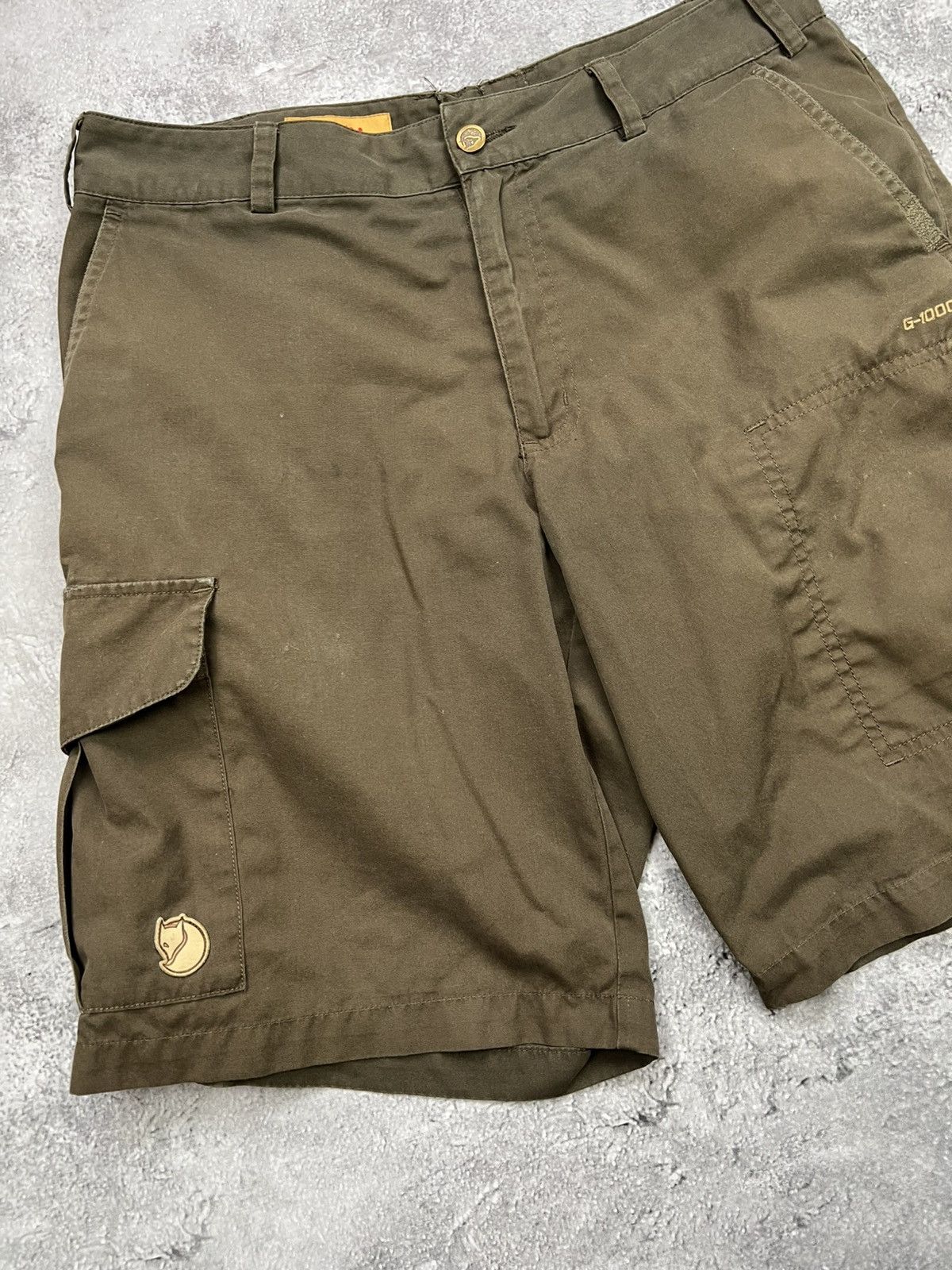 Fjallraven Fjallraven Brown Shorts G-1000 Mens Gorpcore Size US 32 / EU 48 - 3 Thumbnail