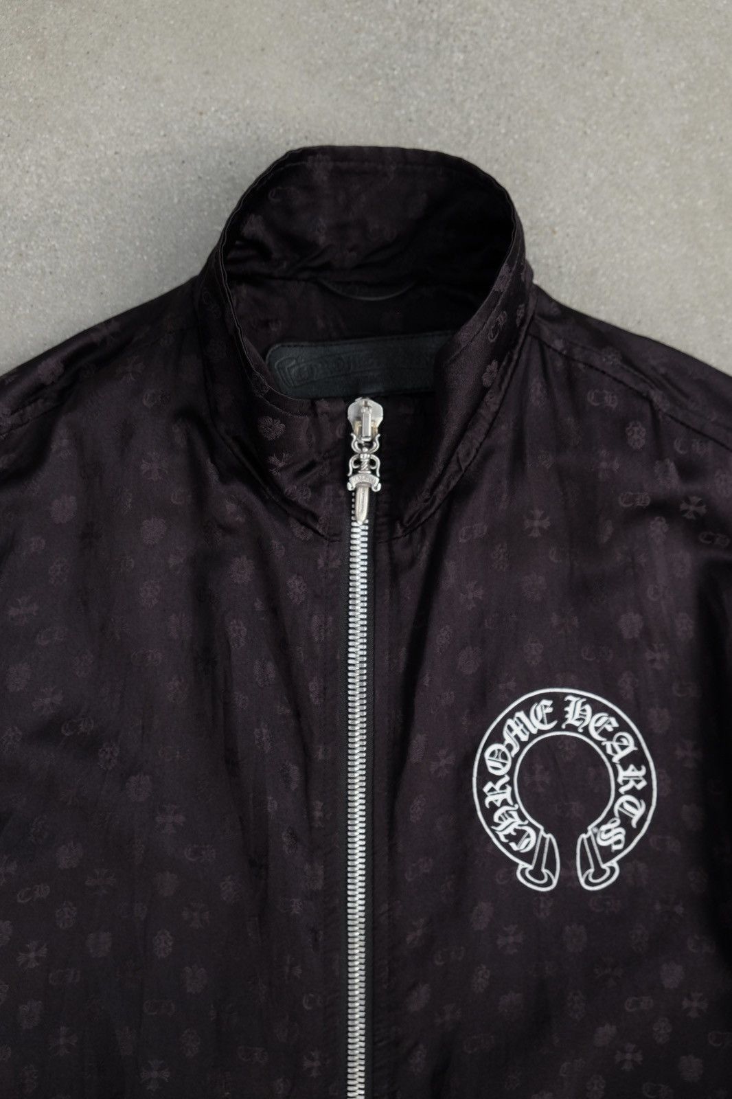 Chrome Hearts Chrome Hearts Black Patterned Jacket Size US M / EU 48-50 / 2 - 2 Thumbnail