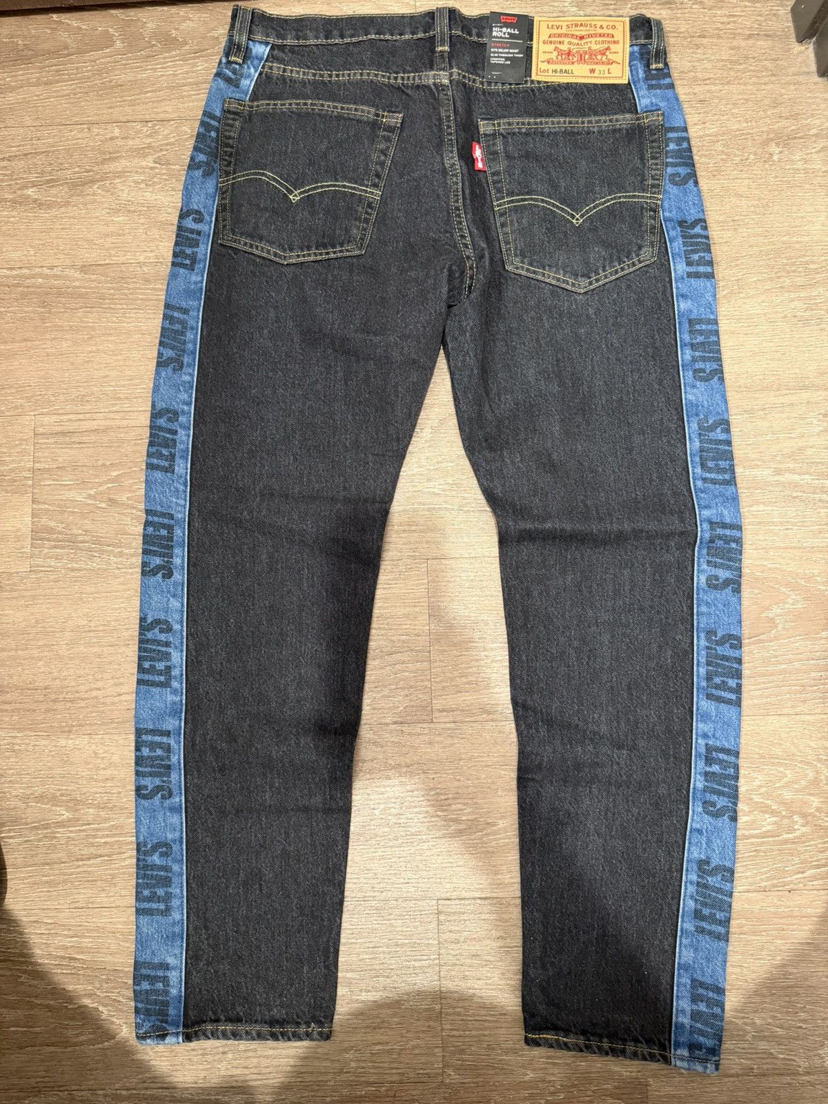 Levi's × Levi's Vintage Clothing ***FINAL DROP***RARE BRAND NEW LEVIS HI BALL ROLL DENIM 33 Size US 33 - 18 Thumbnail