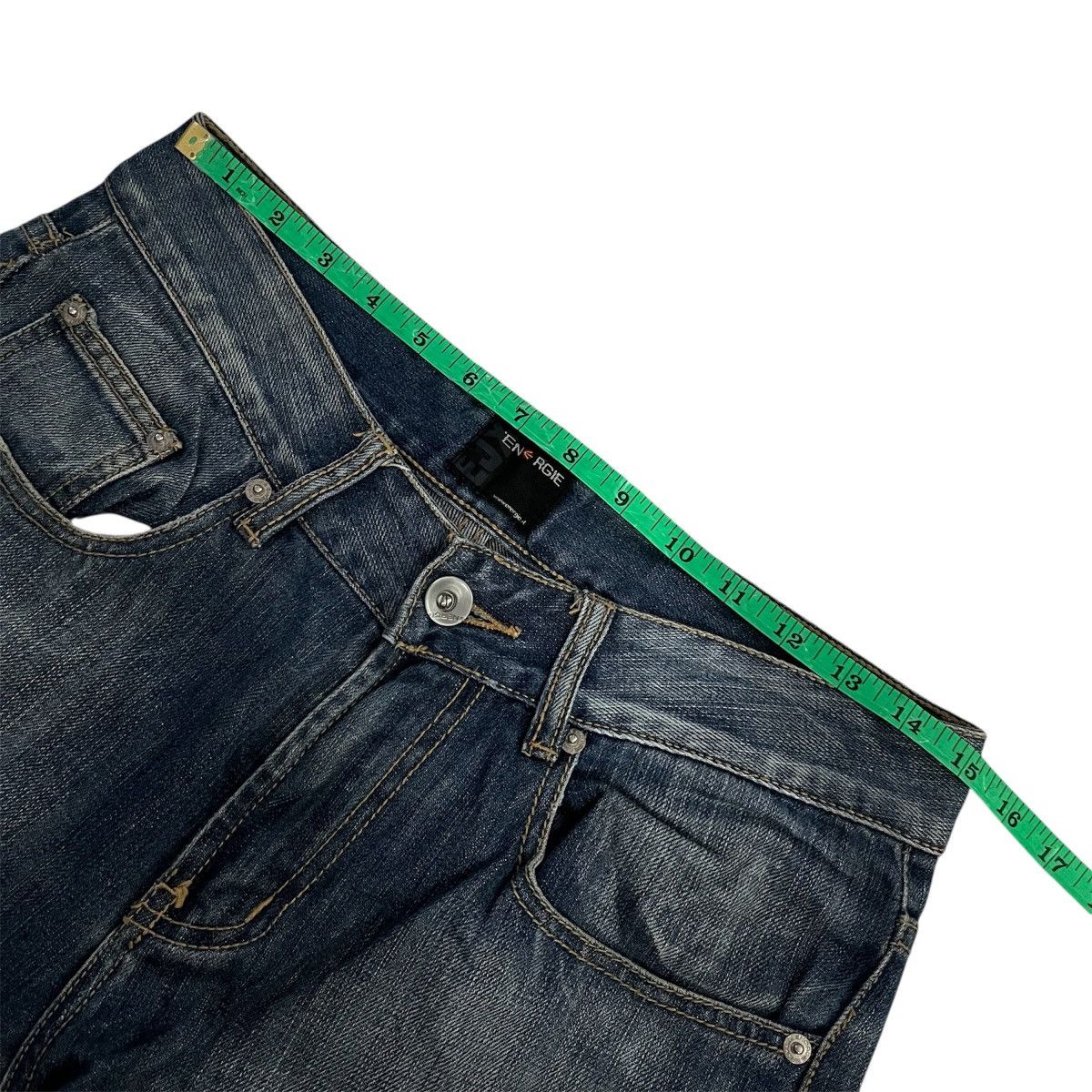 Energie Distressed Denim Energie Punk Style Jeans Size US 30 / EU 46 - 8 Thumbnail